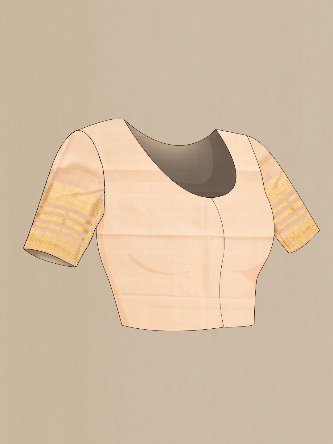 Parrot Green Kanchipuram Silk Saree - Image 5