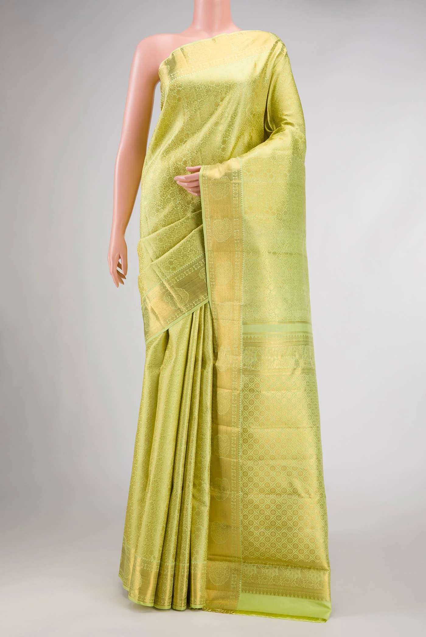 Green Kanchipuram Silk Saree