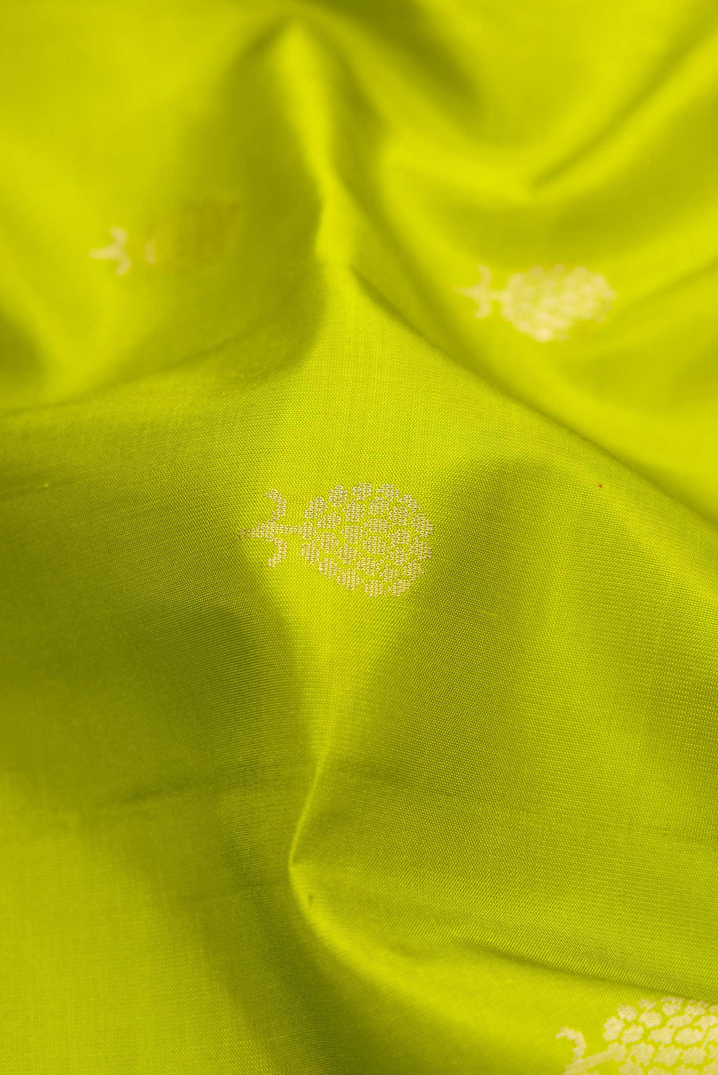 Parrot Green Soft Silk Saree - Image 2