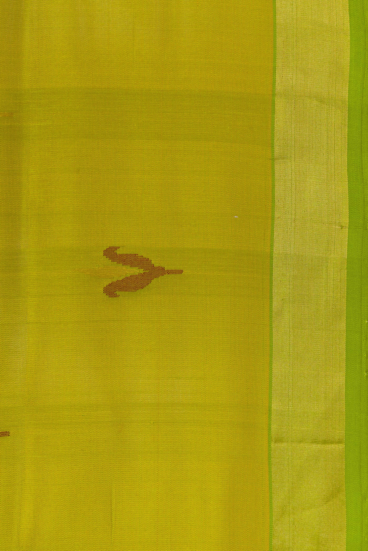 Parrot Green Uppada Silk Saree - Image 3