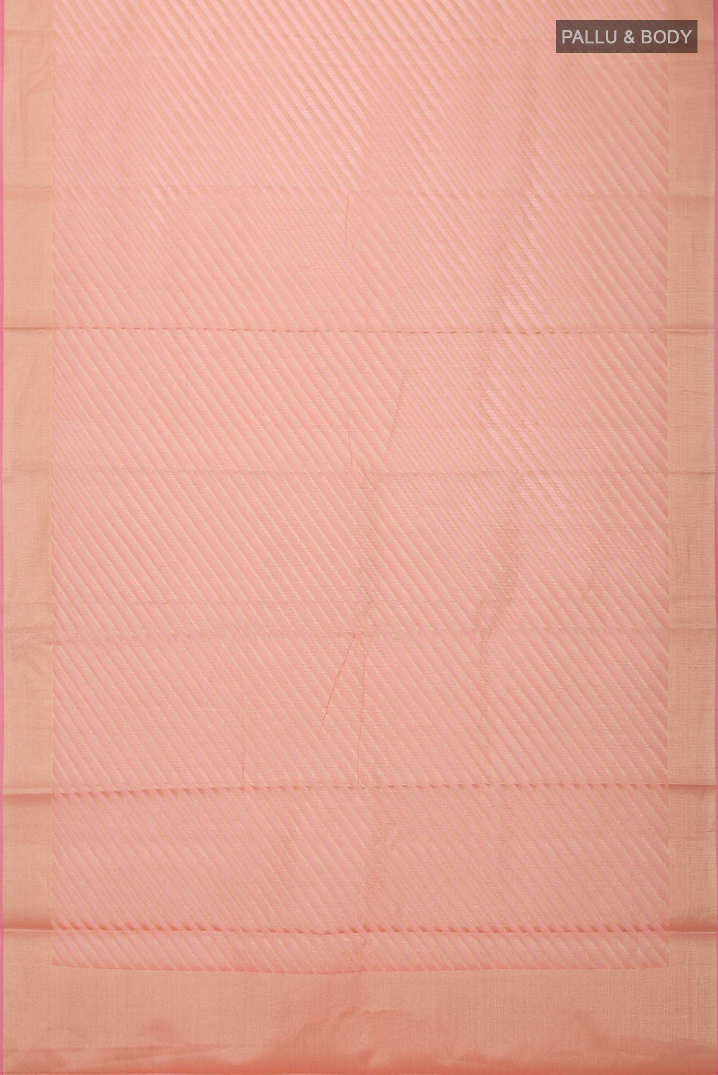 Peach Kota Silk Saree - Image 2