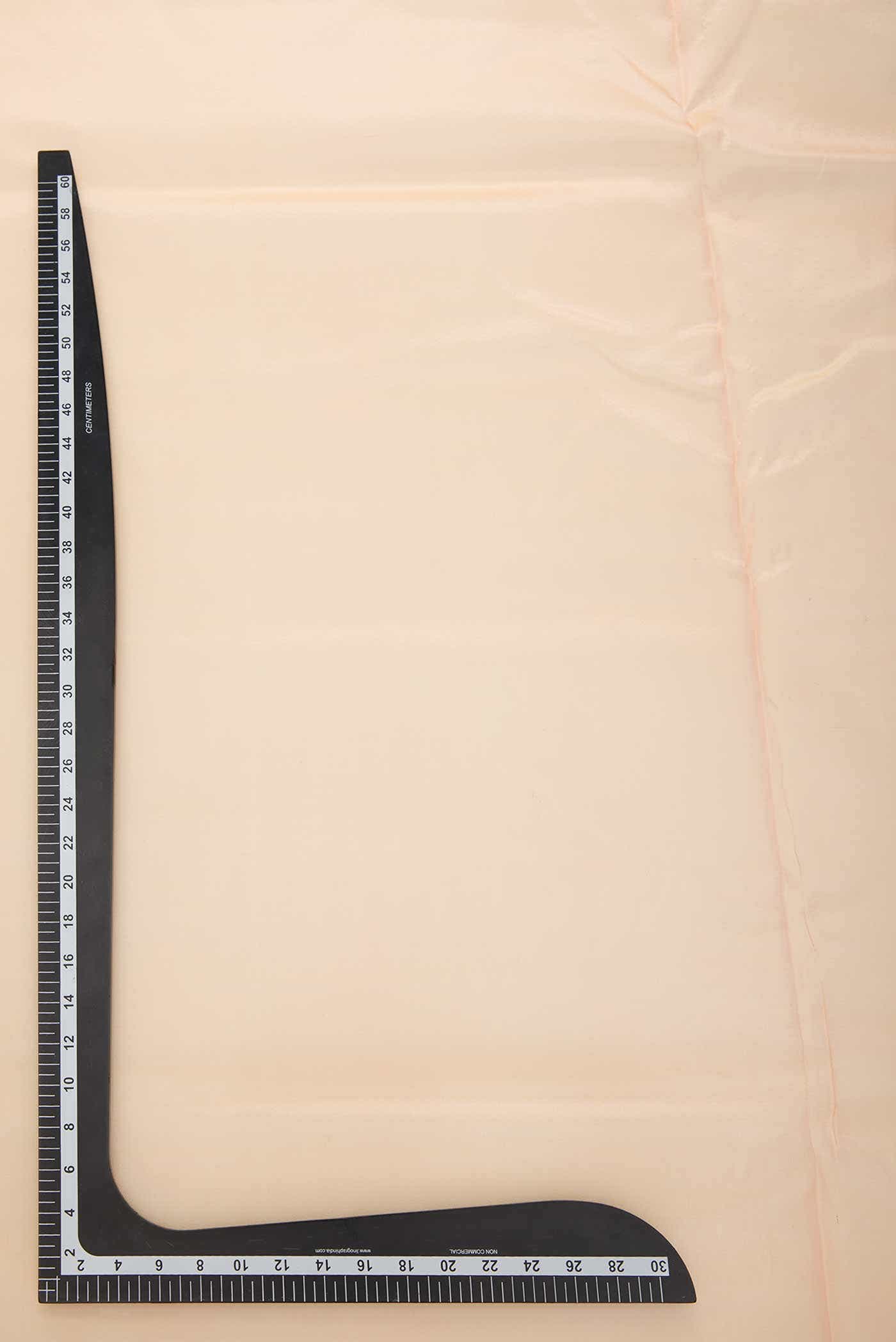Peach Organza Silk Dress Material - Image 5