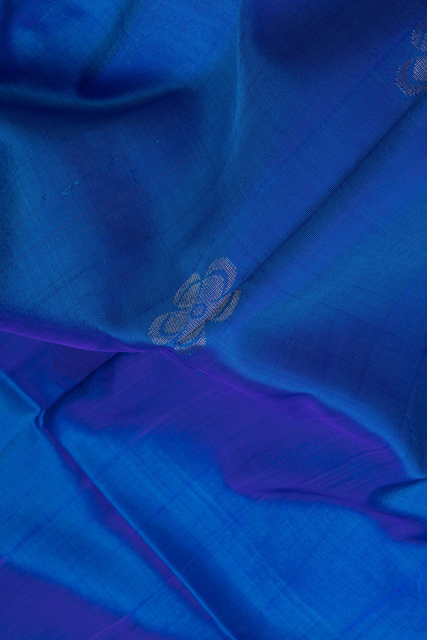 Blue Uppada Silk Saree - Image 2