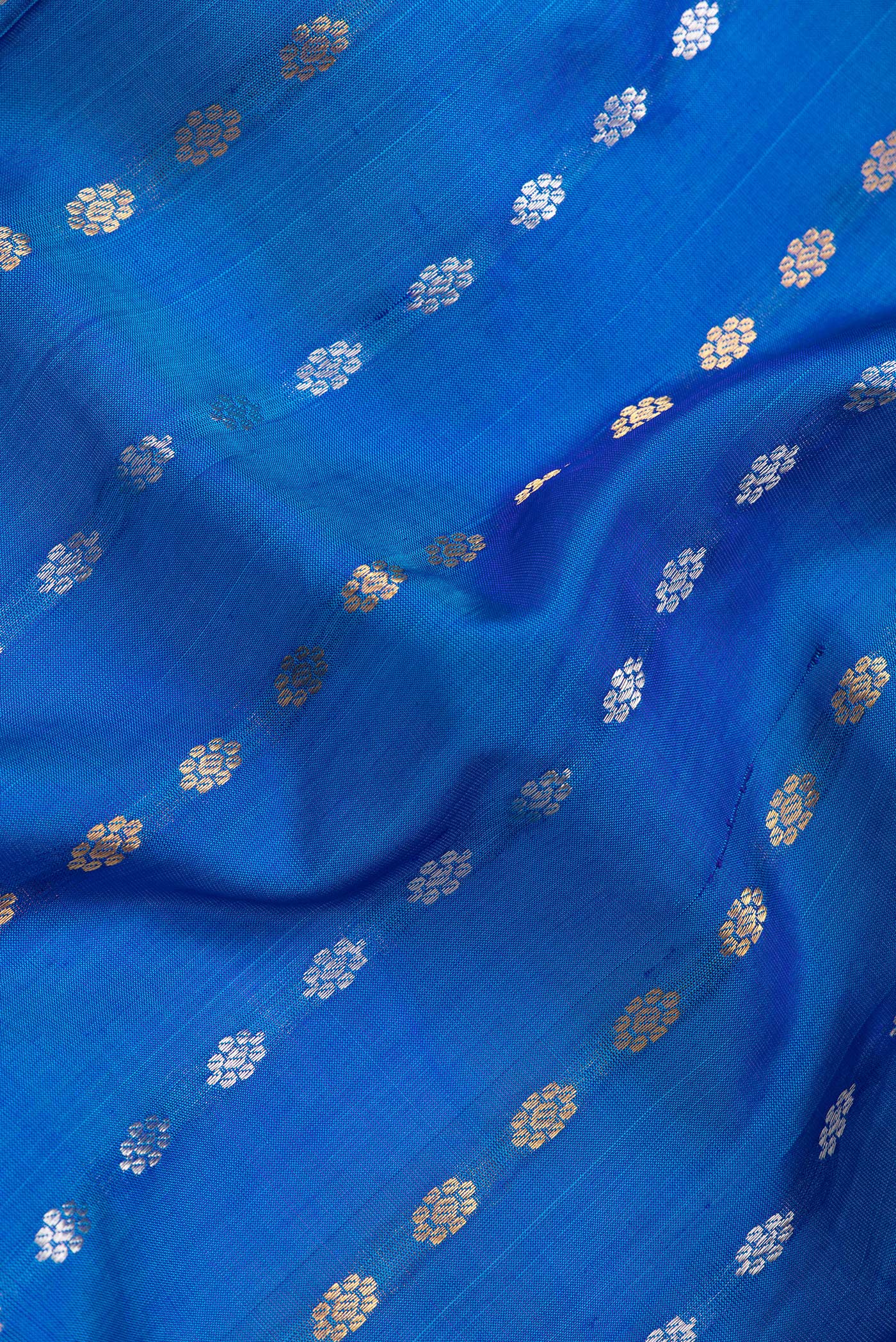 Blue Uppada Silk Saree - Image 2