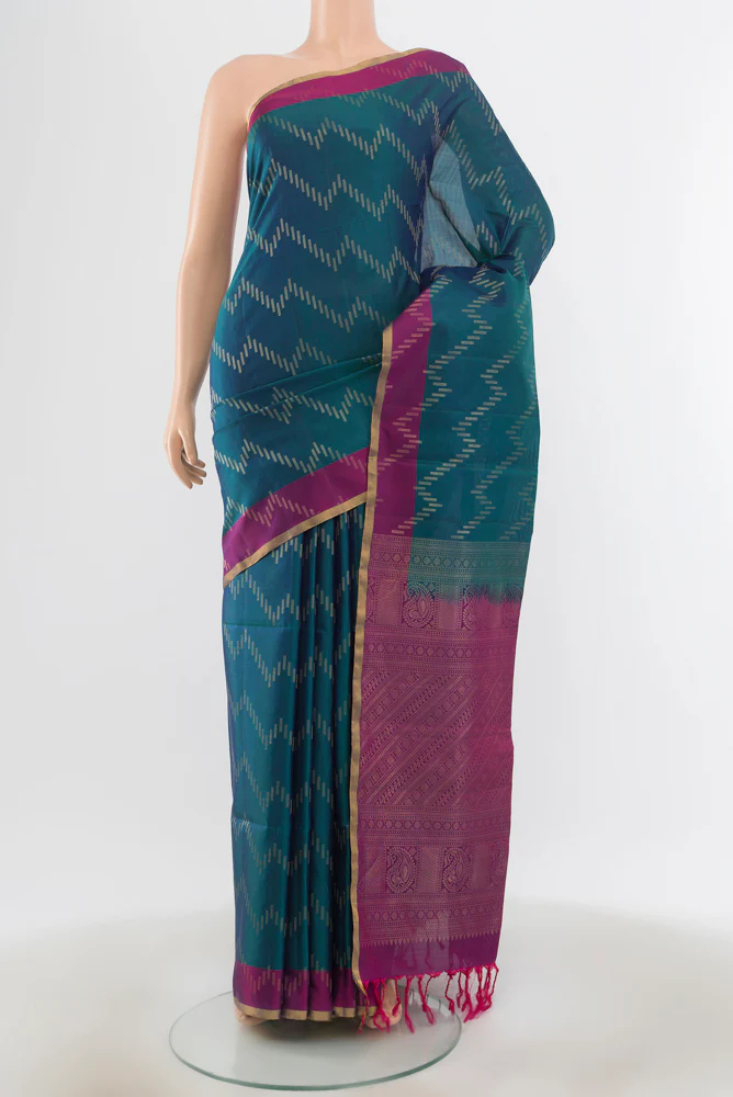 Blue Soft Silk Saree
