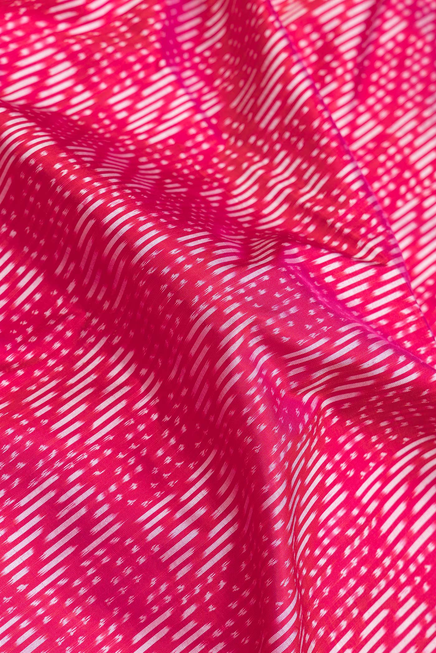Pink Pochampally Silk Saree - Image 2
