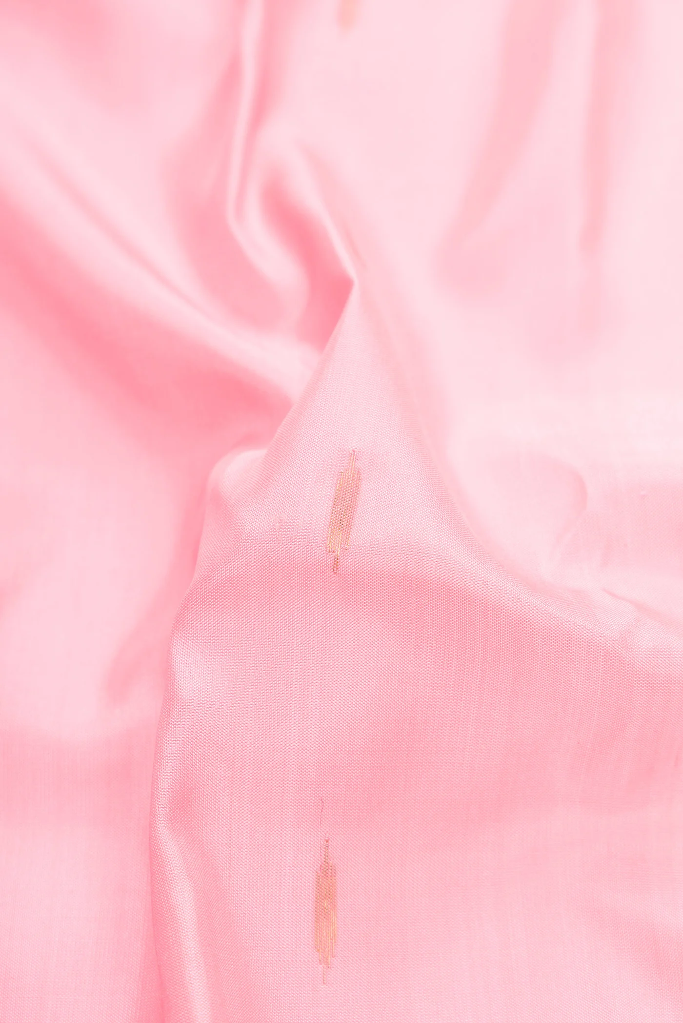 Rose pink Gadwal Silk Saree - Image 2