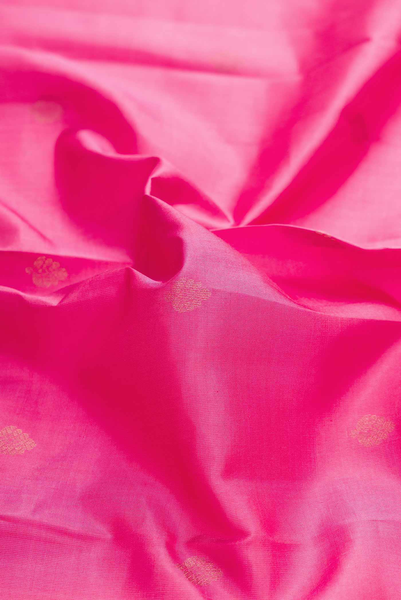 Pink Dual Tone Kanchipuram Silk Saree - Image 2