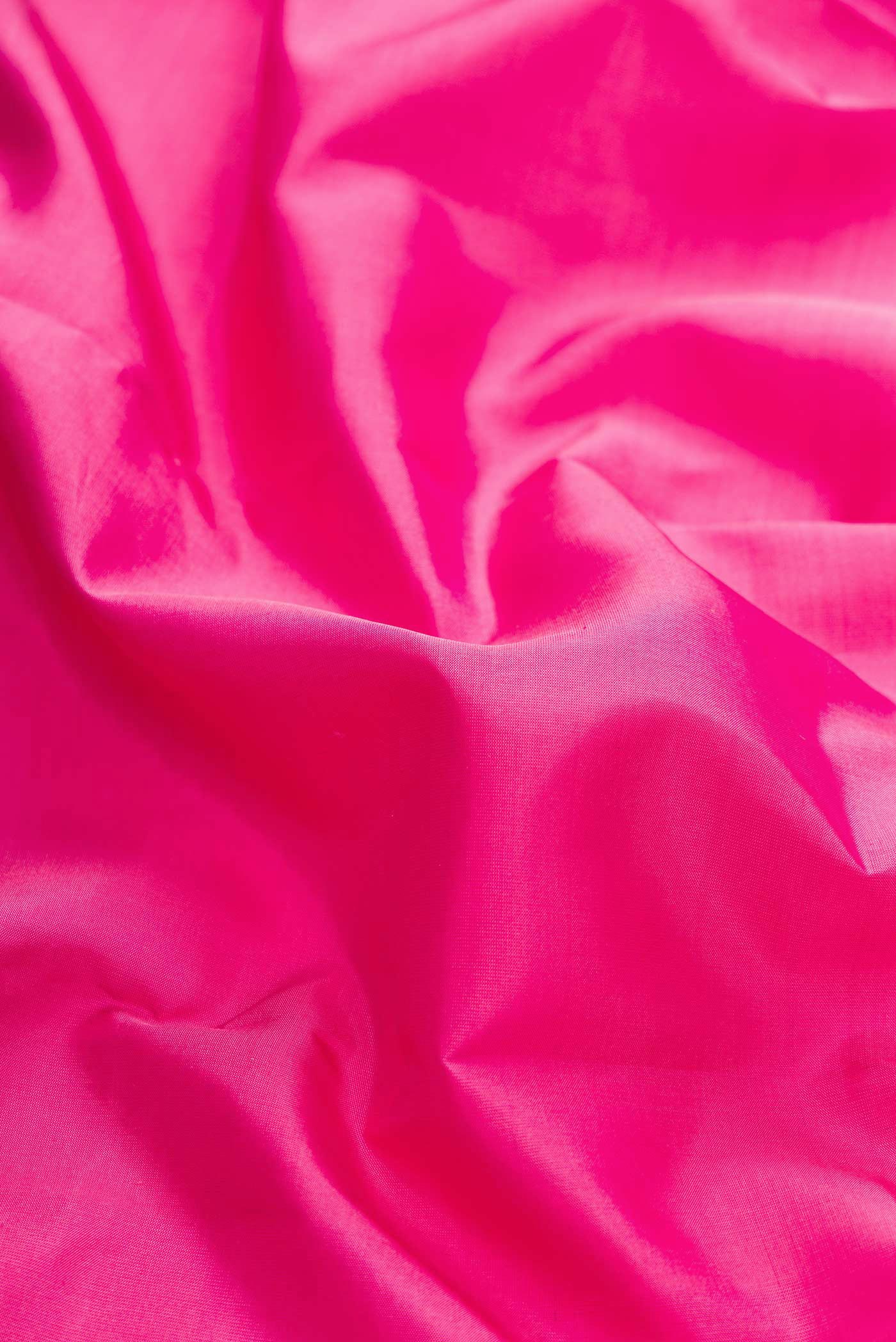 Pink Dual Tone Kanchipuram Silk Saree - Image 2