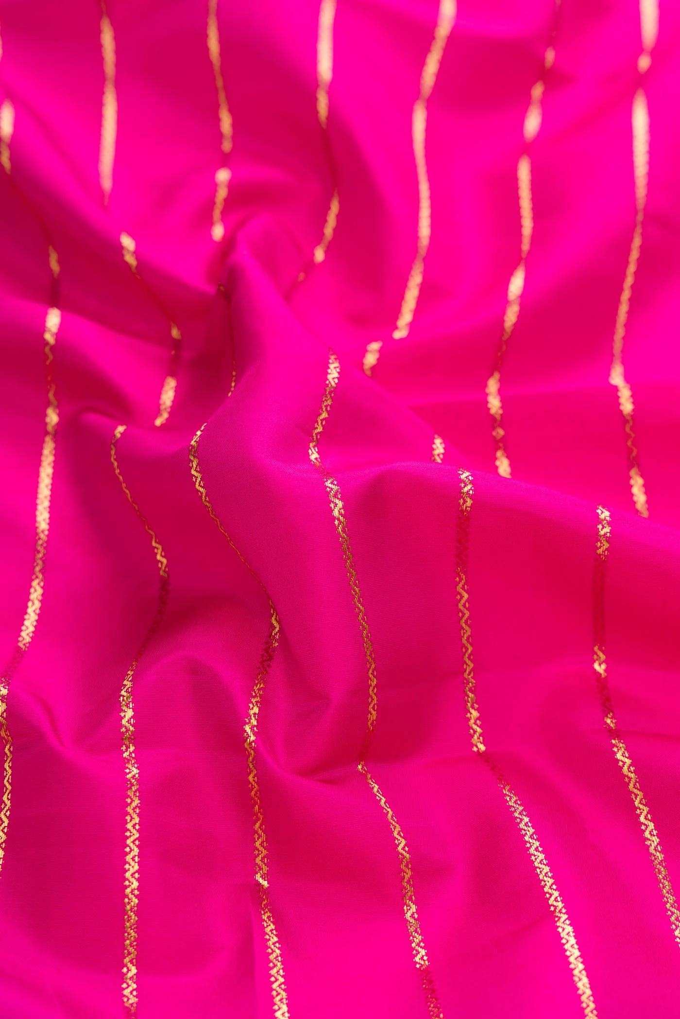 Pink Dual Tone Kanjivaram Silk Saree - Image 2