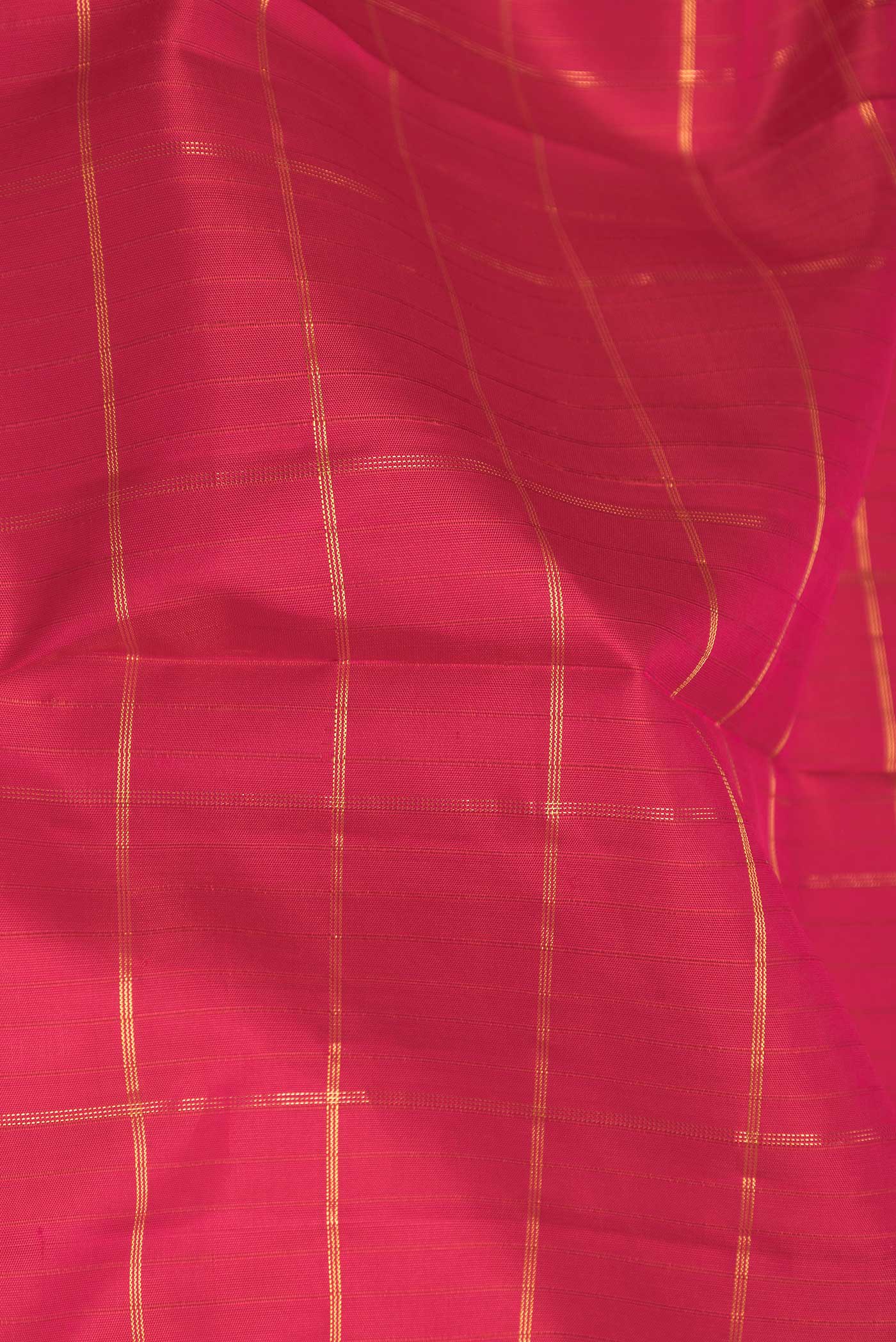 Pink Dual Tone Kanchipuram Silk Saree - Image 2