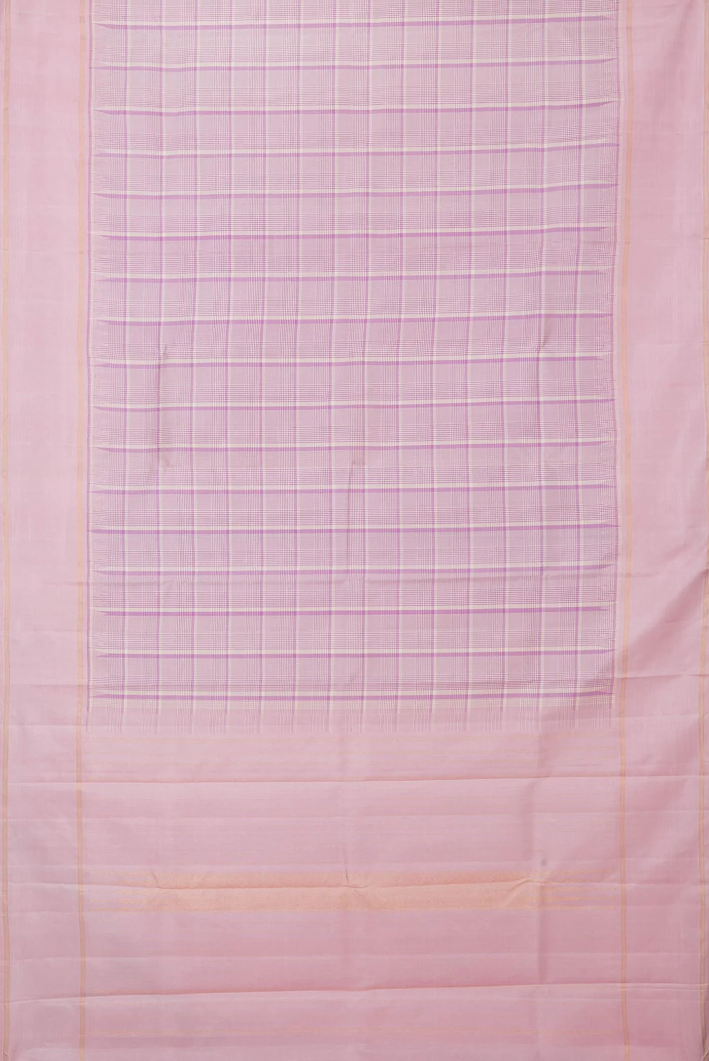 Lavender Kanjivaram Silk Saree - Image 6