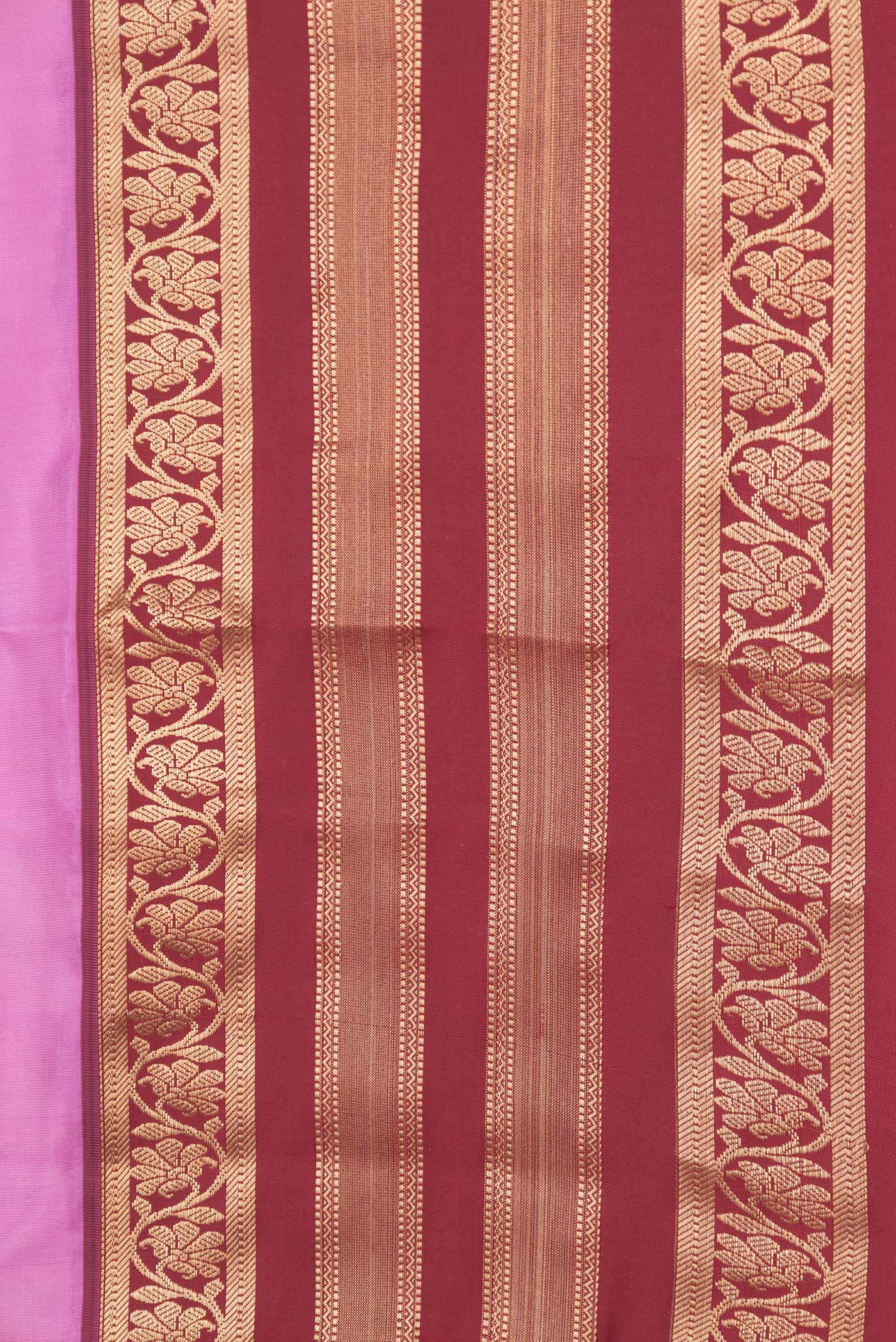 Pink Kanchipuram Silk Saree - Image 3