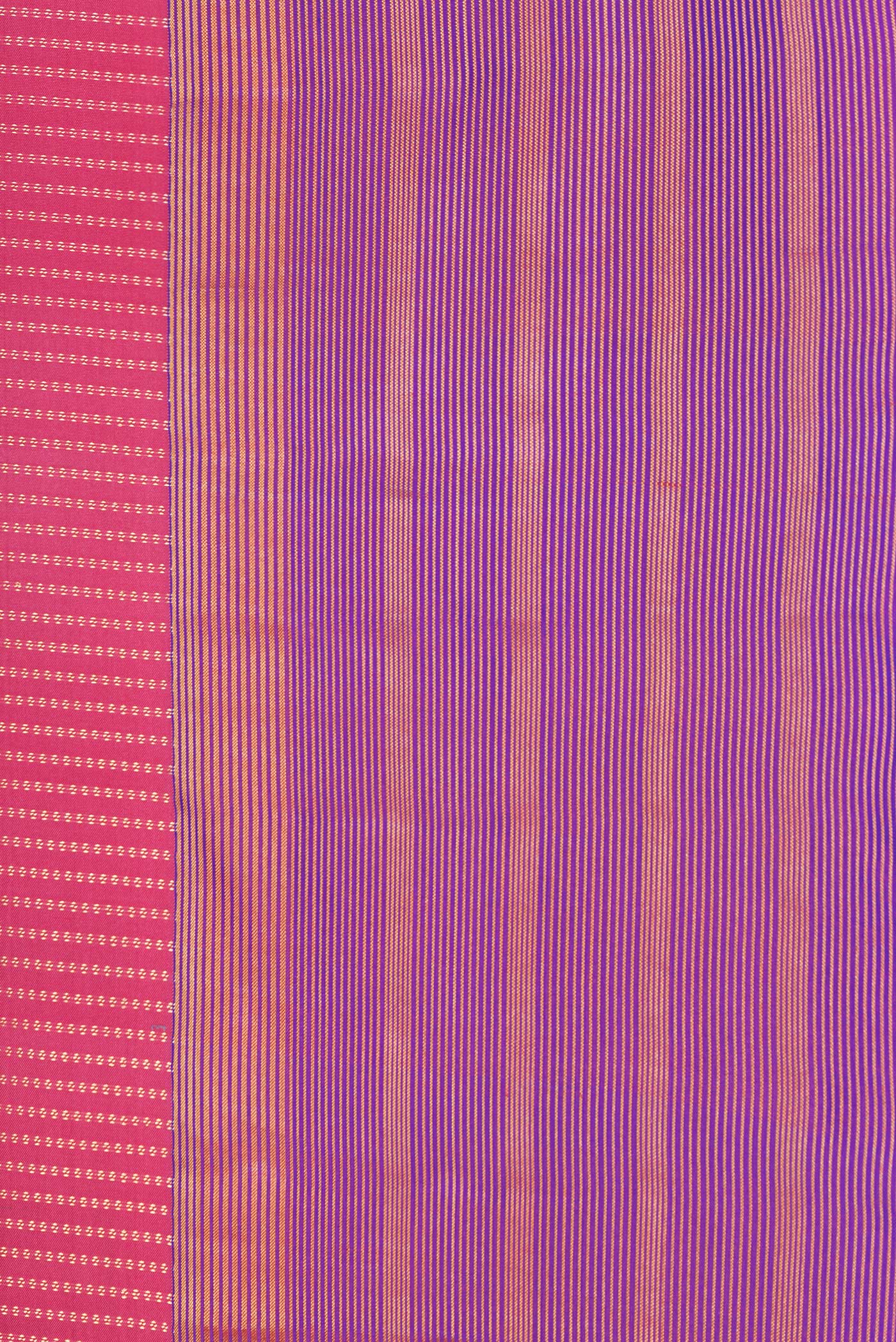 Pink Kanchipuram Silk Saree - Image 3
