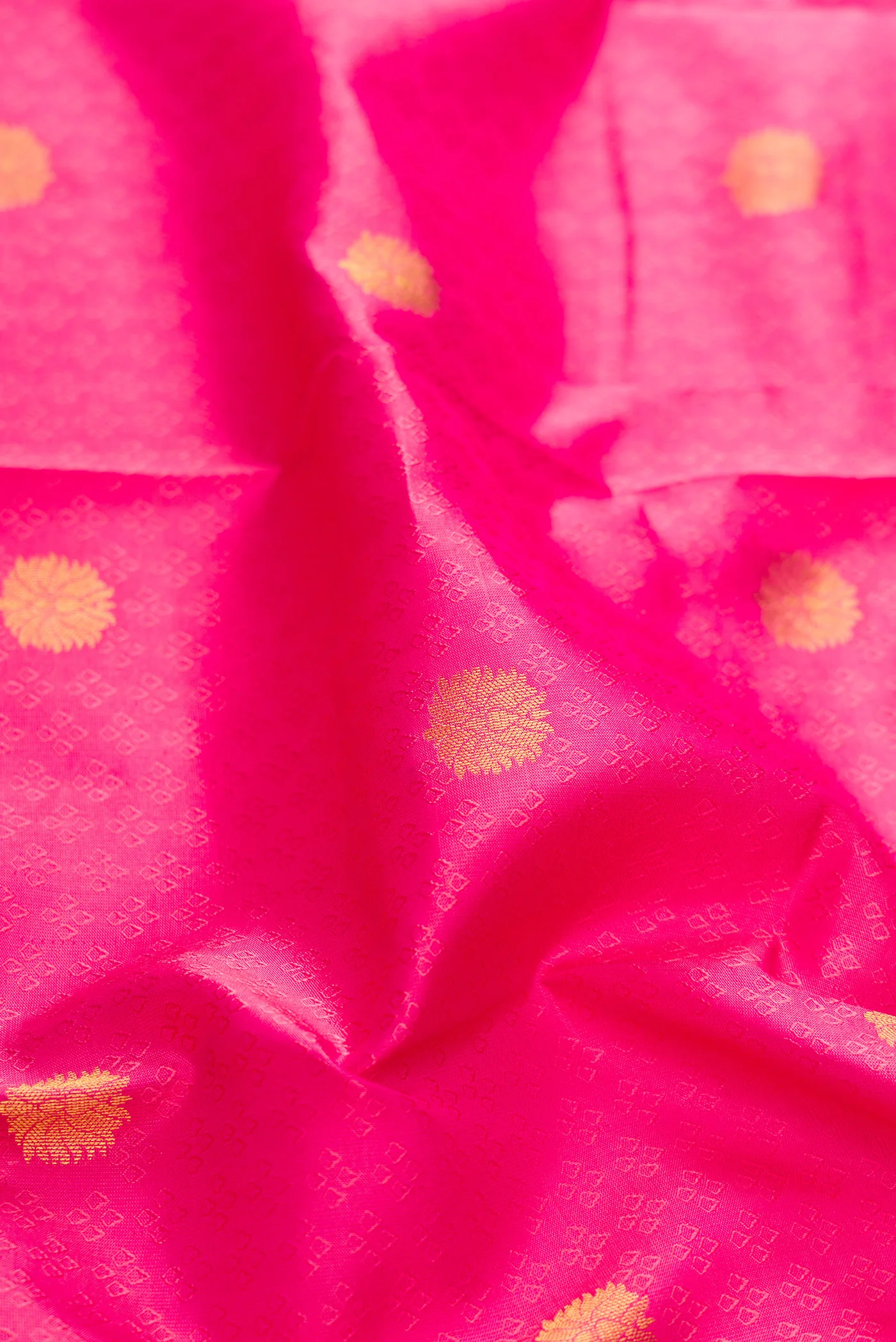 Pink Kanchipuram Silk Saree - Image 2