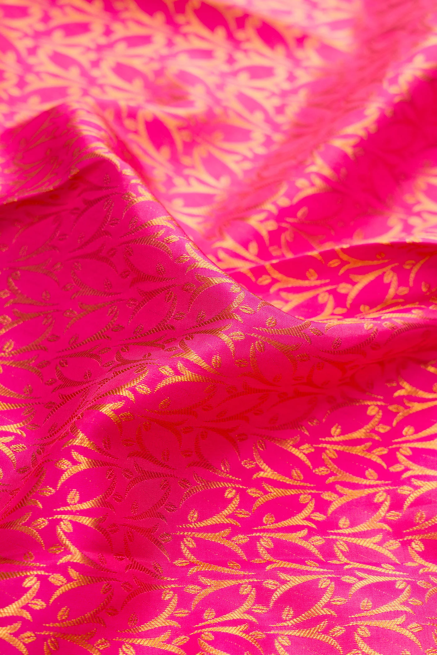 Pink Kanchipuram Silk Saree - Image 2