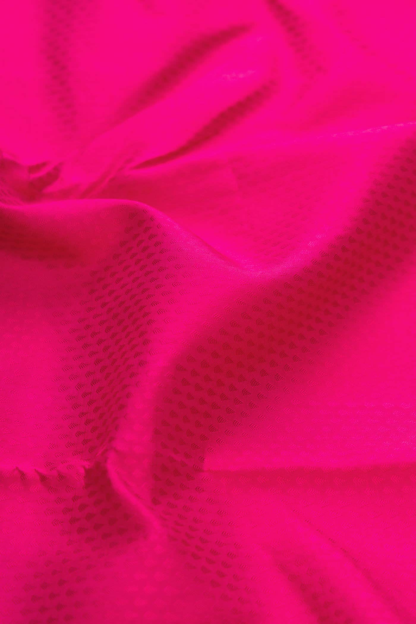 Pure Silk Pure Zari Pink Dual Tone Kanchipuram Saree - Image 3
