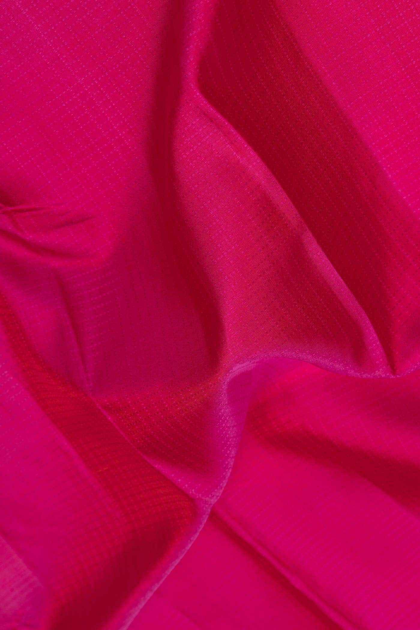 Pink Dual Tone Kanjivaram Silk Saree - Image 3
