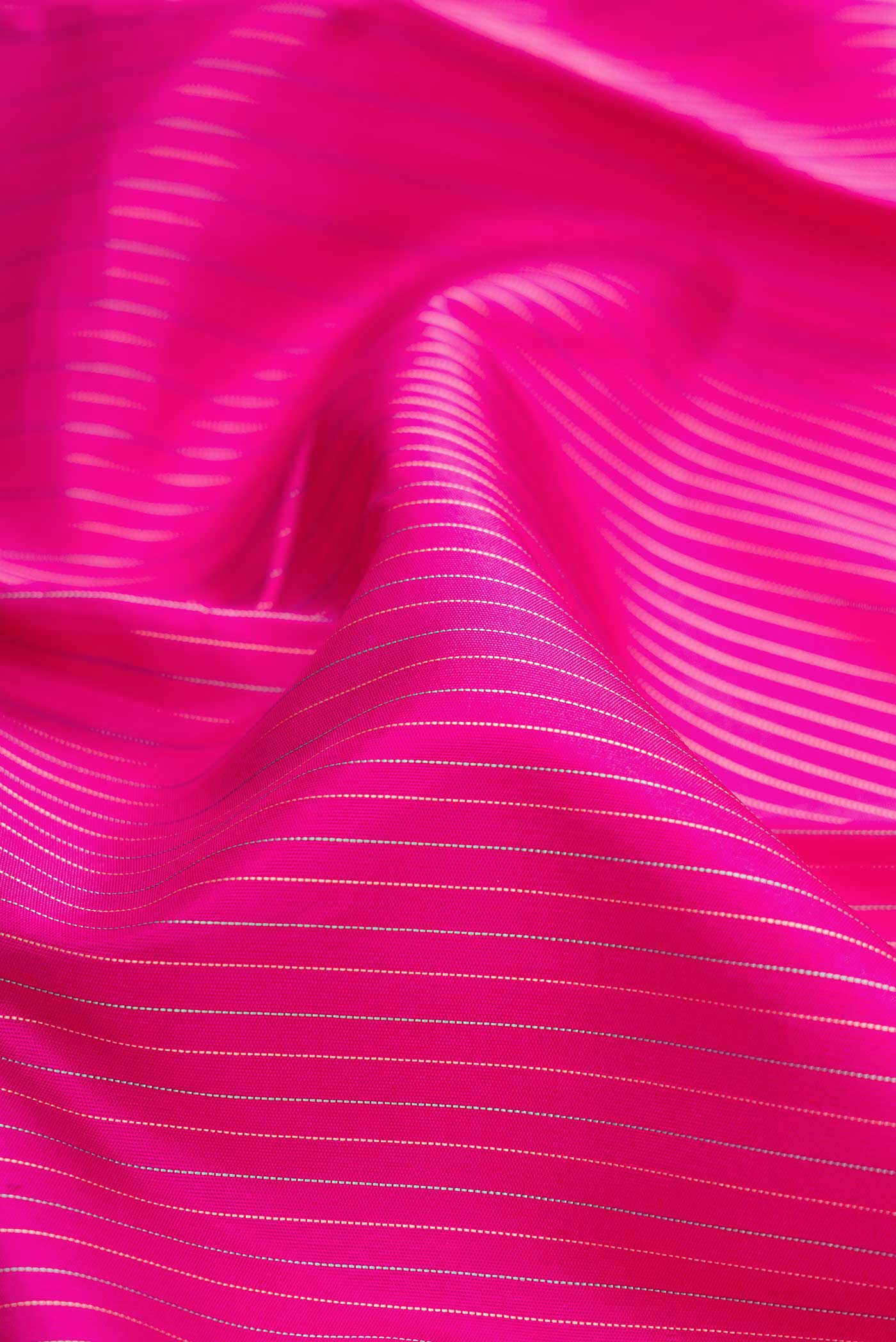 Rani Pink Kanjivaram Silk Saree - Image 2