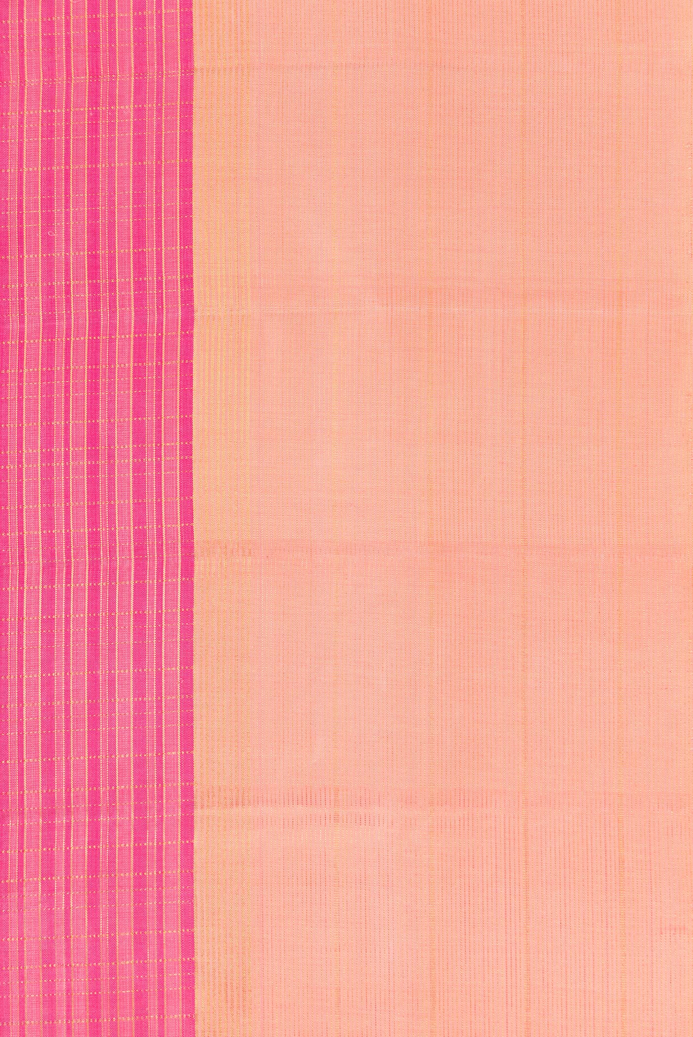 Pink Kanjivaram Silk Saree - Image 3