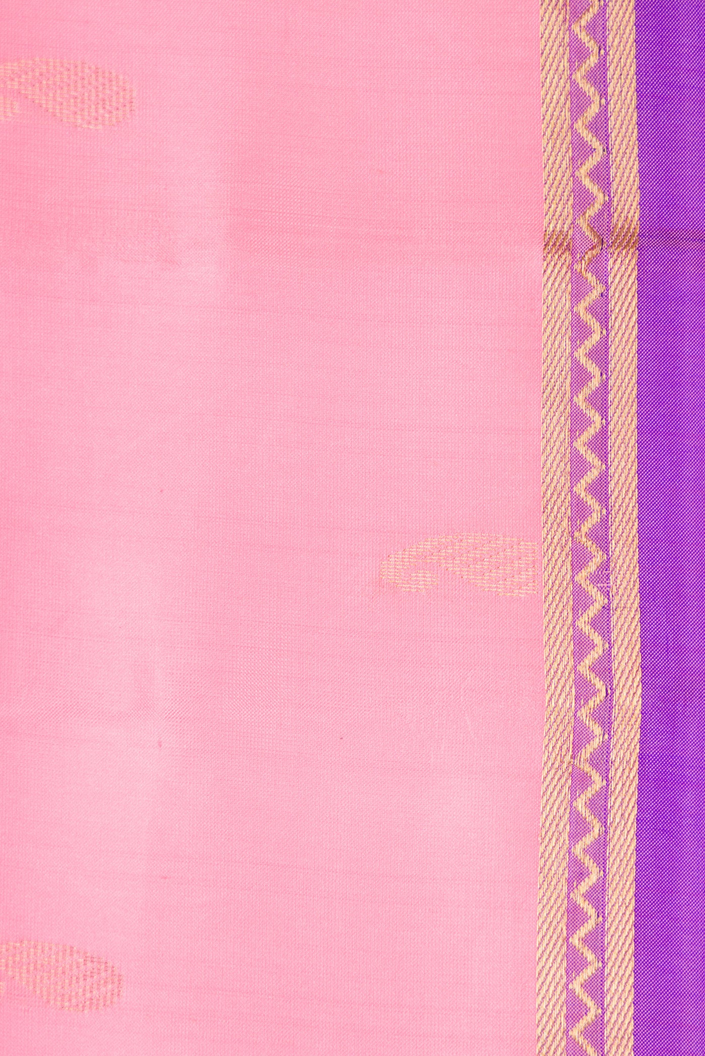 Pink Kanjivaram Silk Saree - Image 3