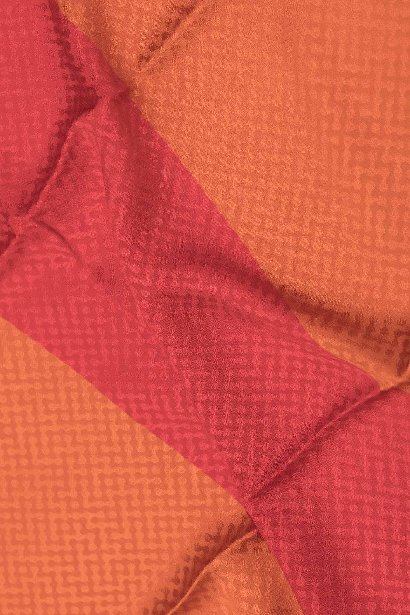 Multi Color Mysore Crepe Saree - Image 2
