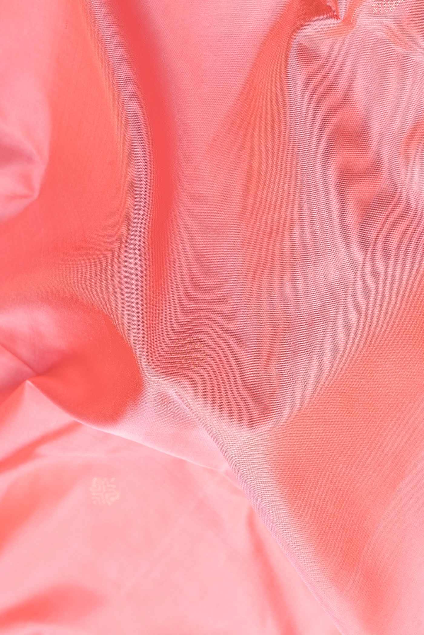 Coral Soft Silk Saree - Image 2
