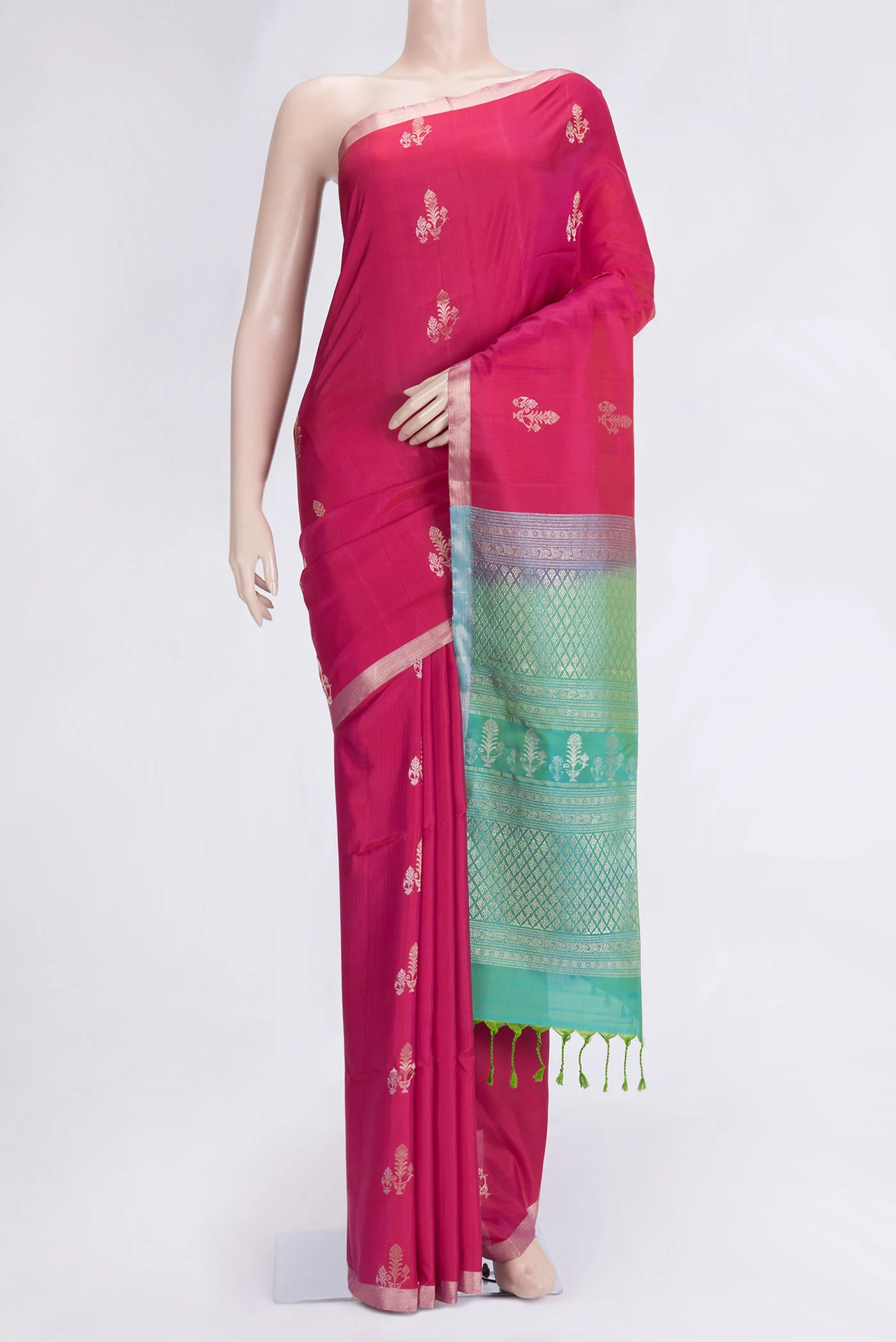 Pink Soft Silk Saree