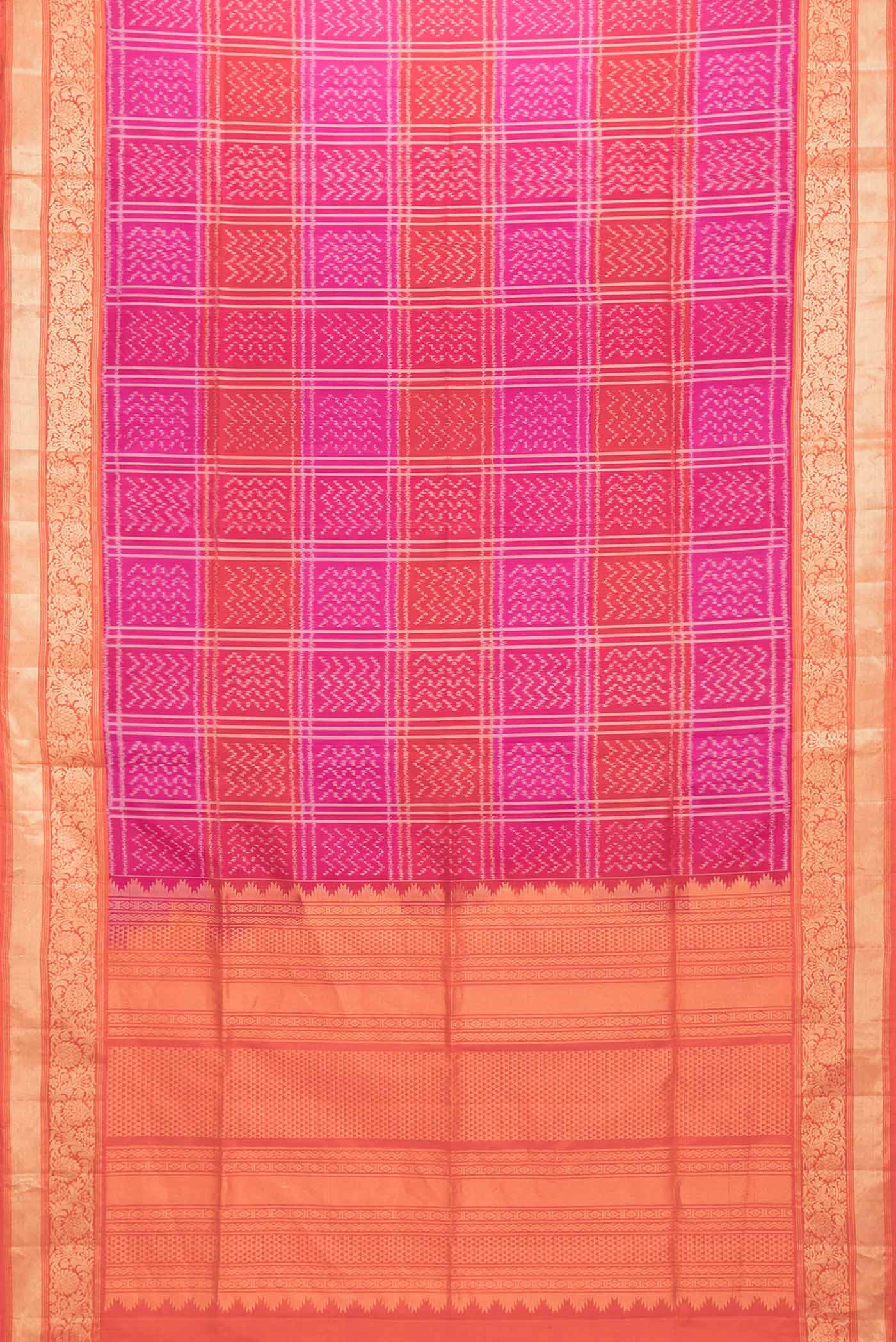 Multi Color Soft Silk Saree - Image 6