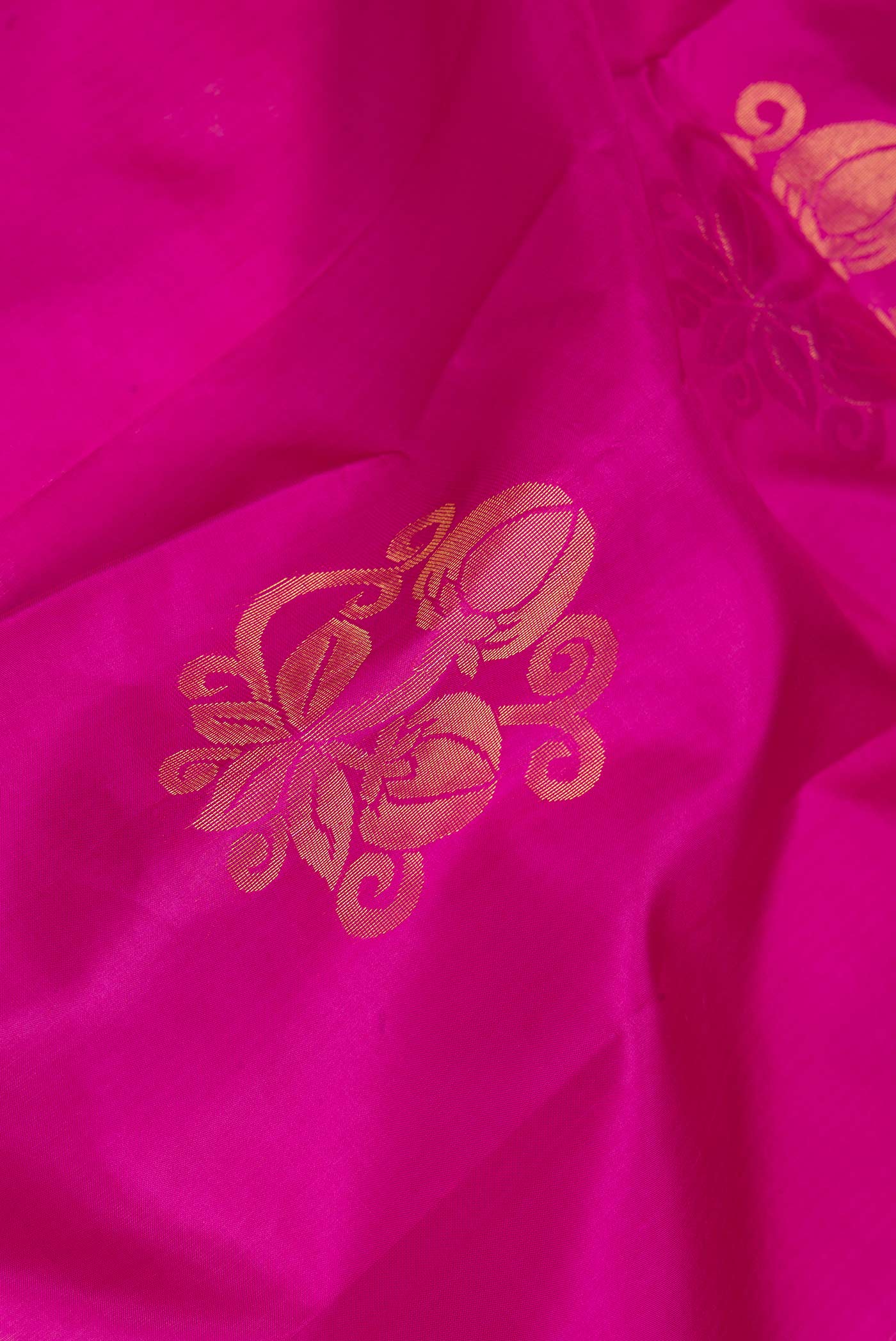 Pink Soft Silk Saree - Image 2