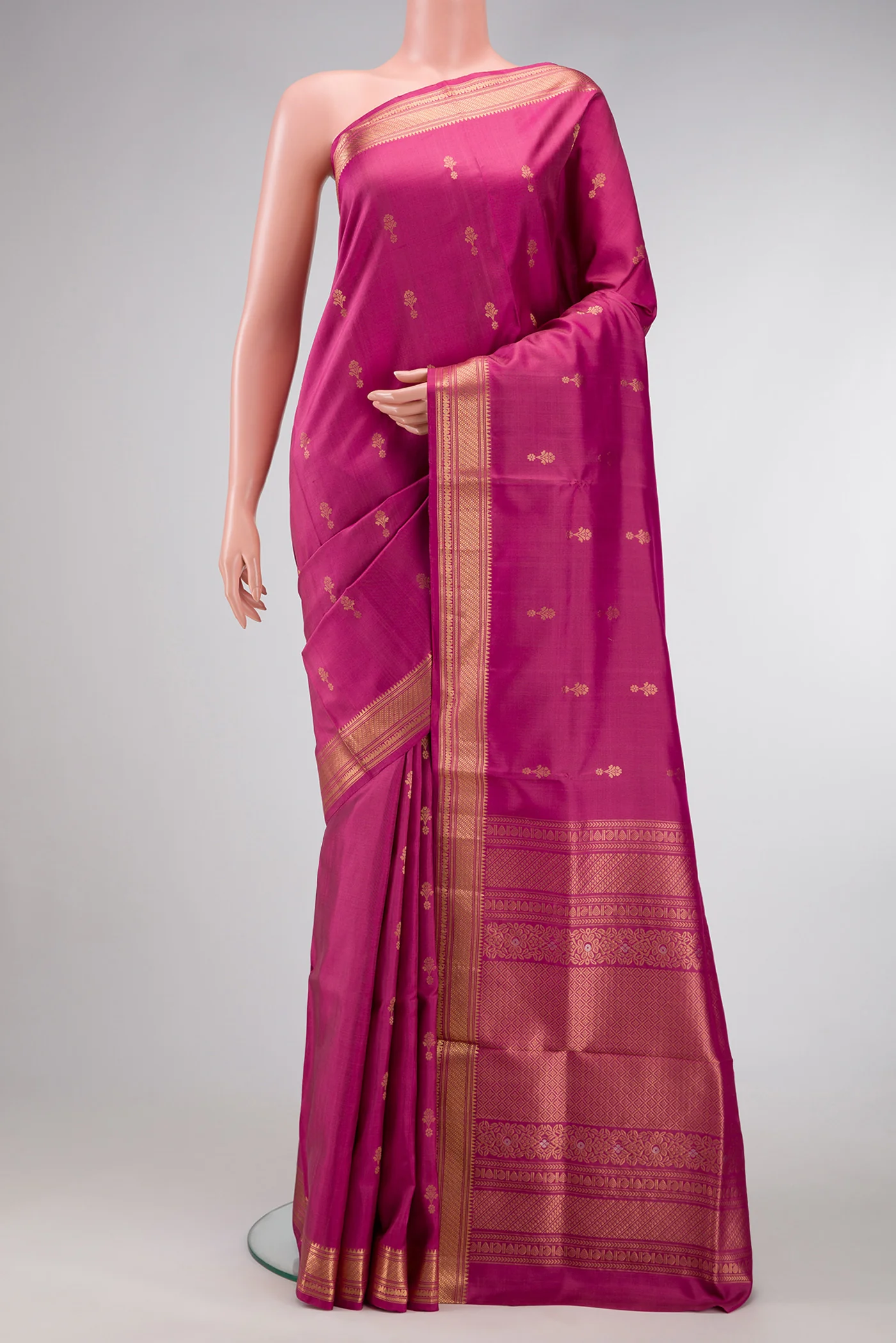 Pink Soft Silk Saree