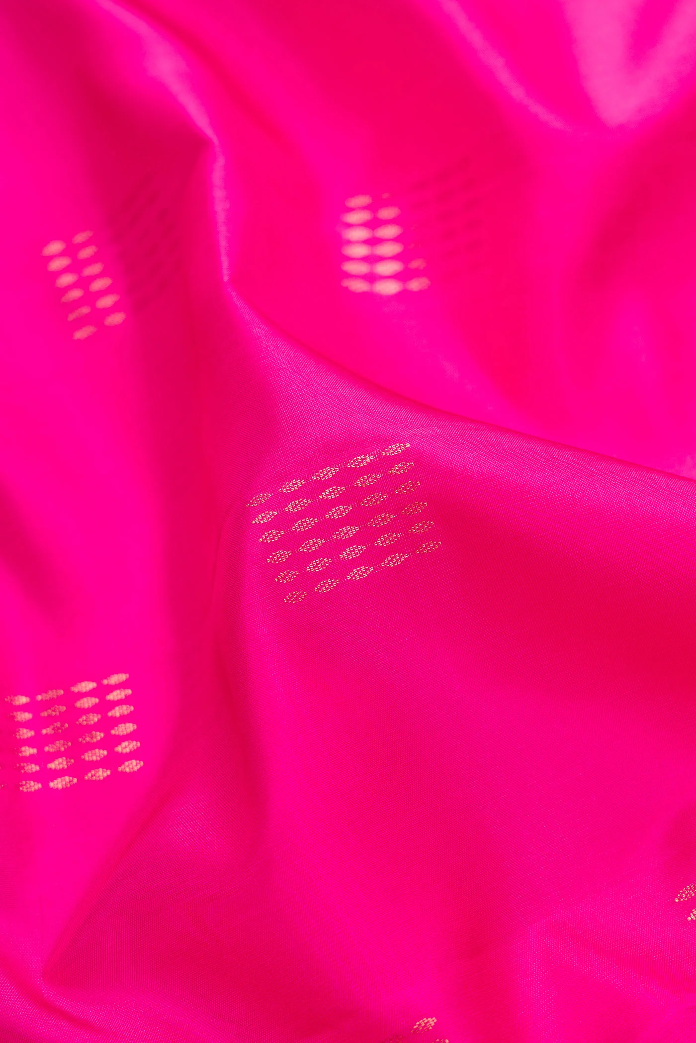 Rani Pink Soft Silk Saree - Image 2