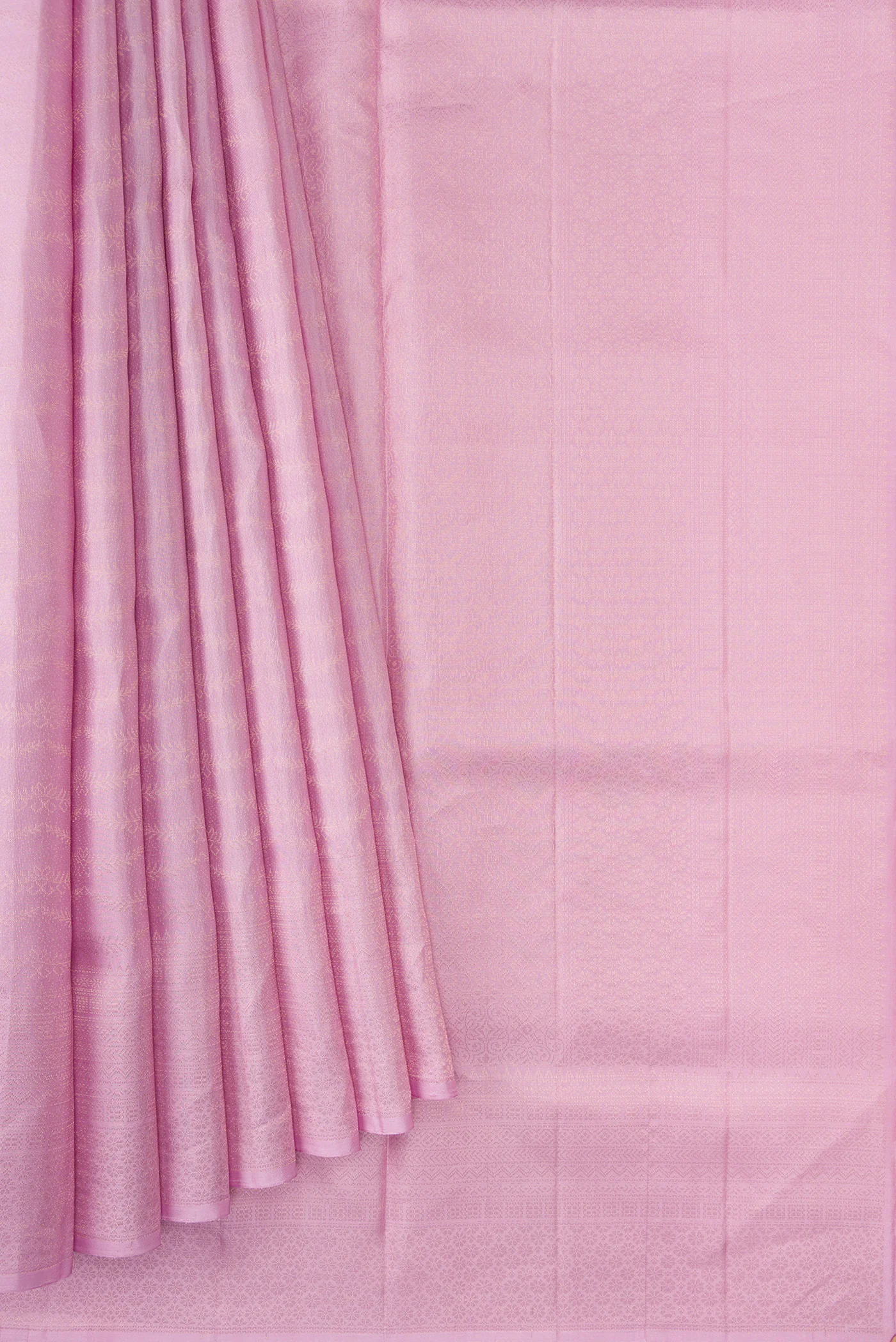 Lavender Soft Silk Saree - Image 4