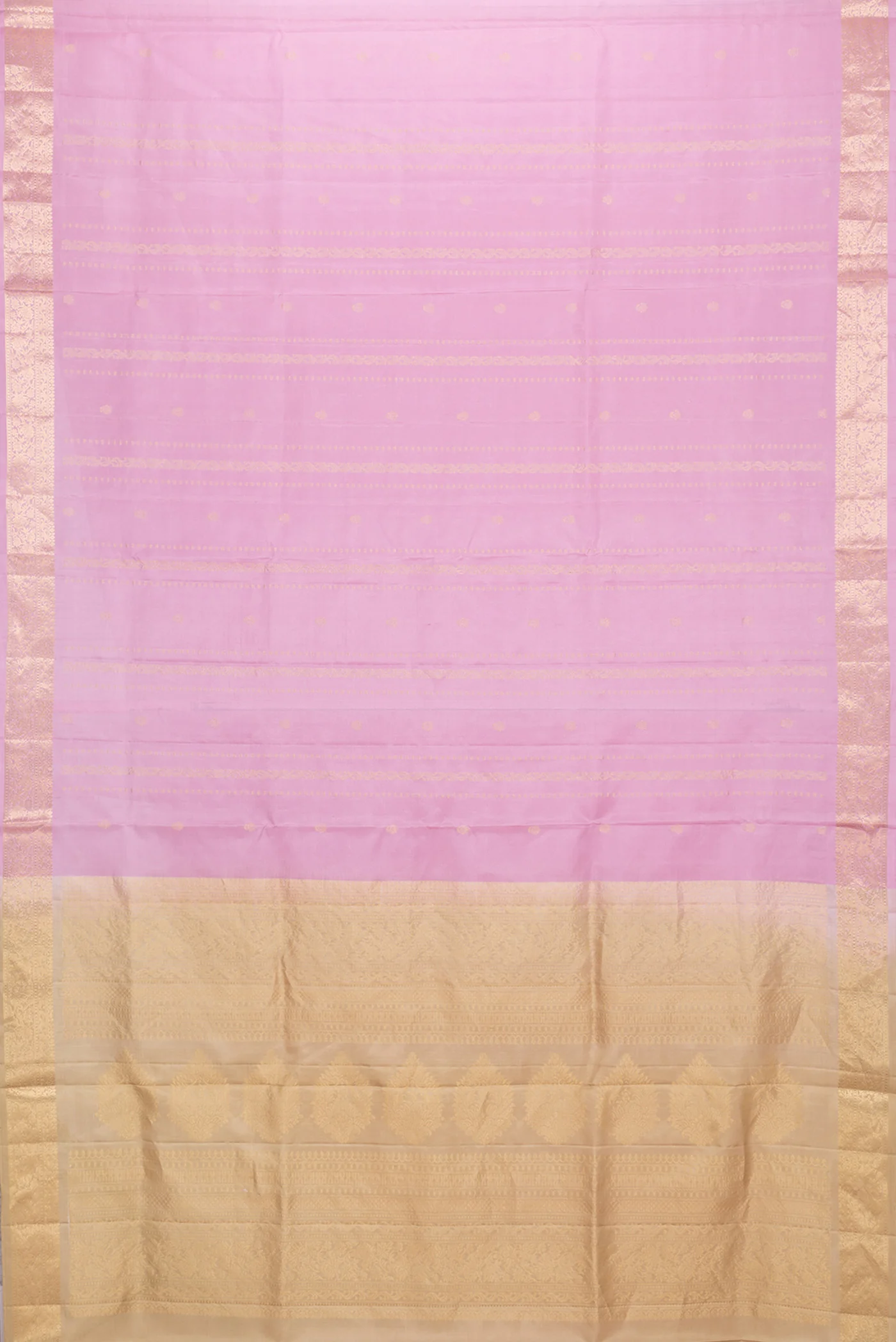 Pink Soft Silk Saree - Image 6