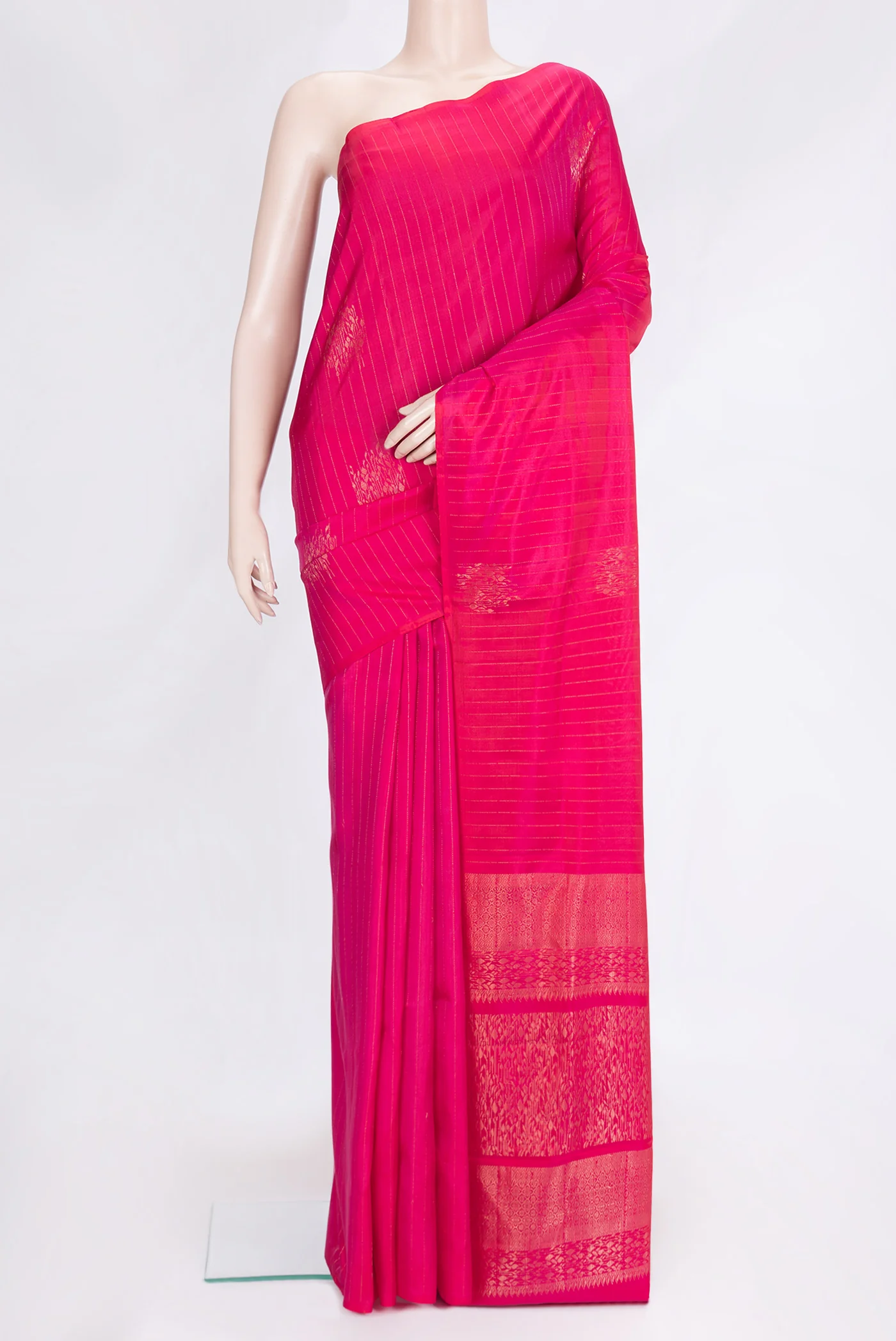 Pink Soft Silk Saree