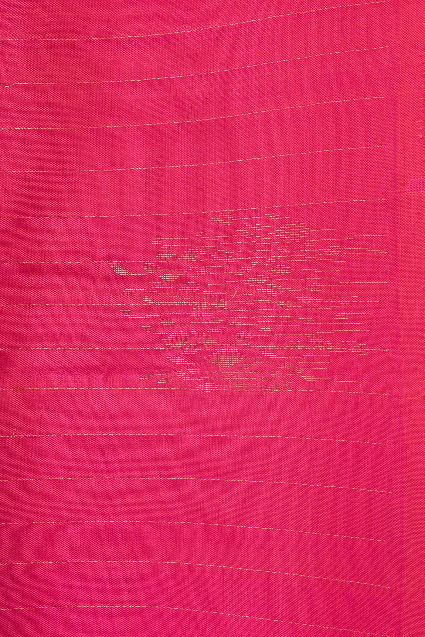 Pink Soft Silk Saree - Image 3