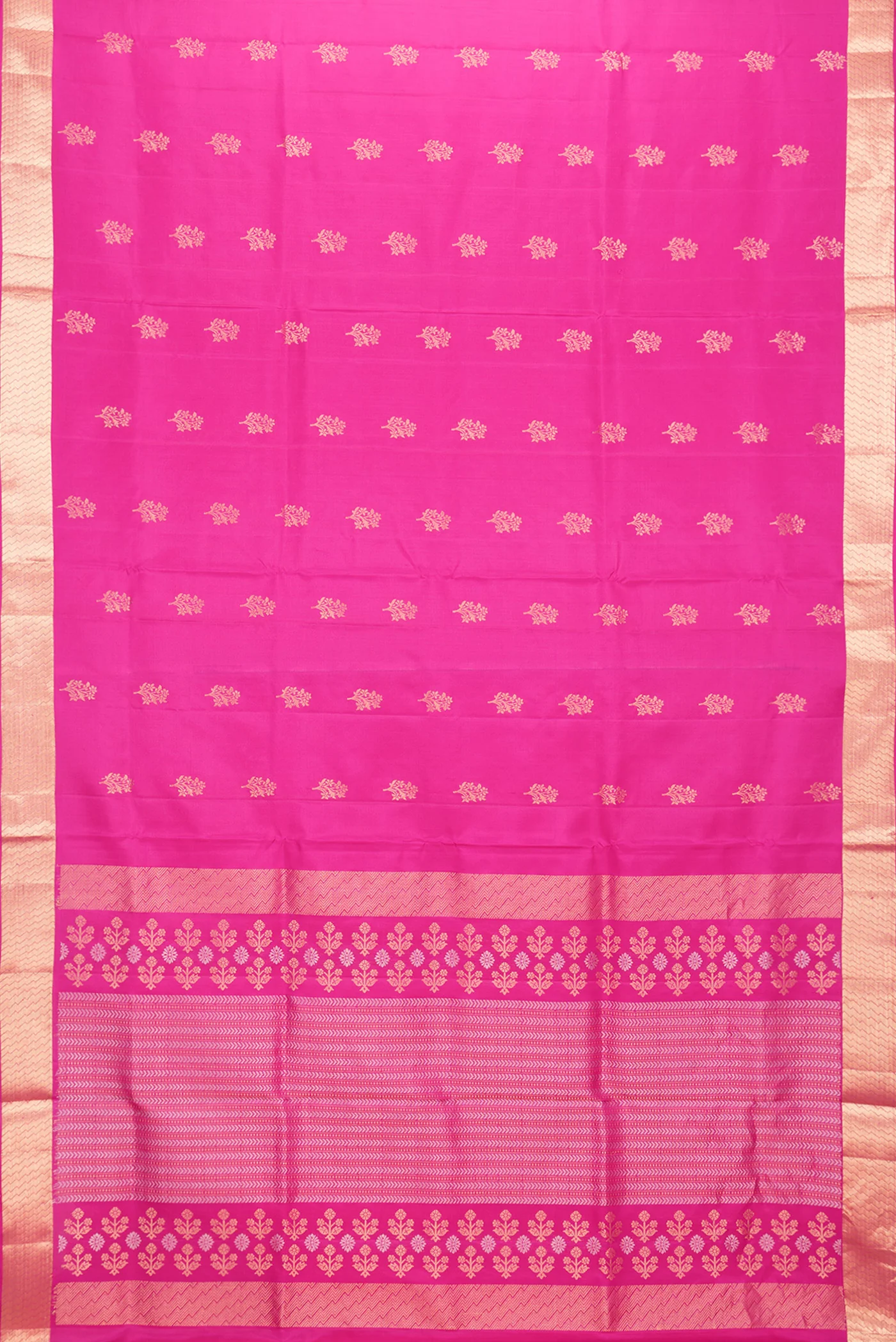 Pink Soft Silk Saree - Image 6