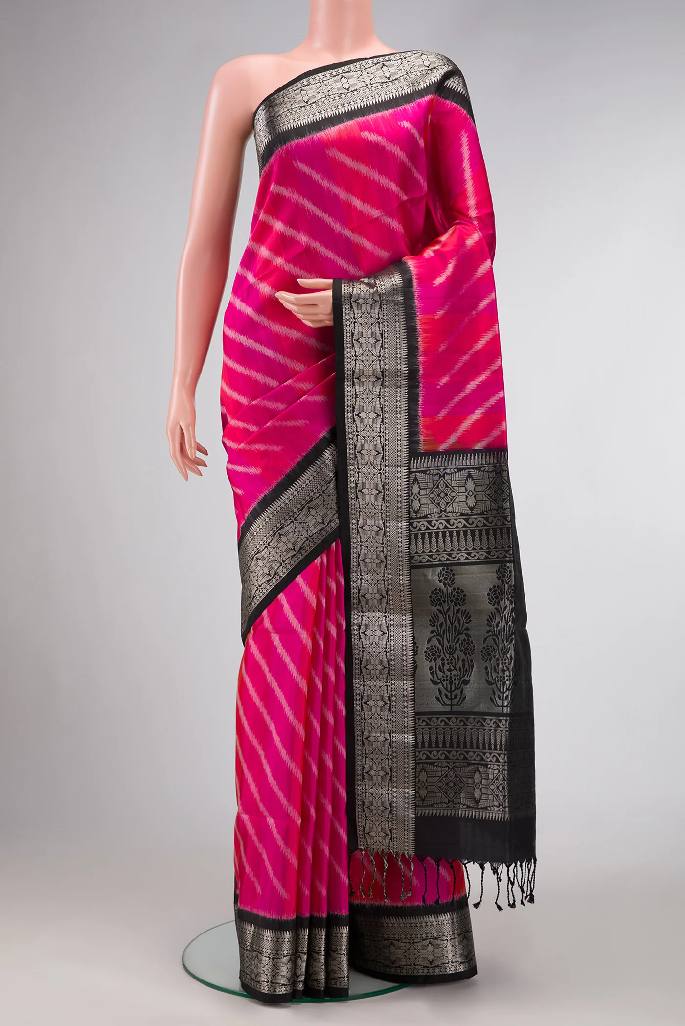 Pink Soft Silk Saree