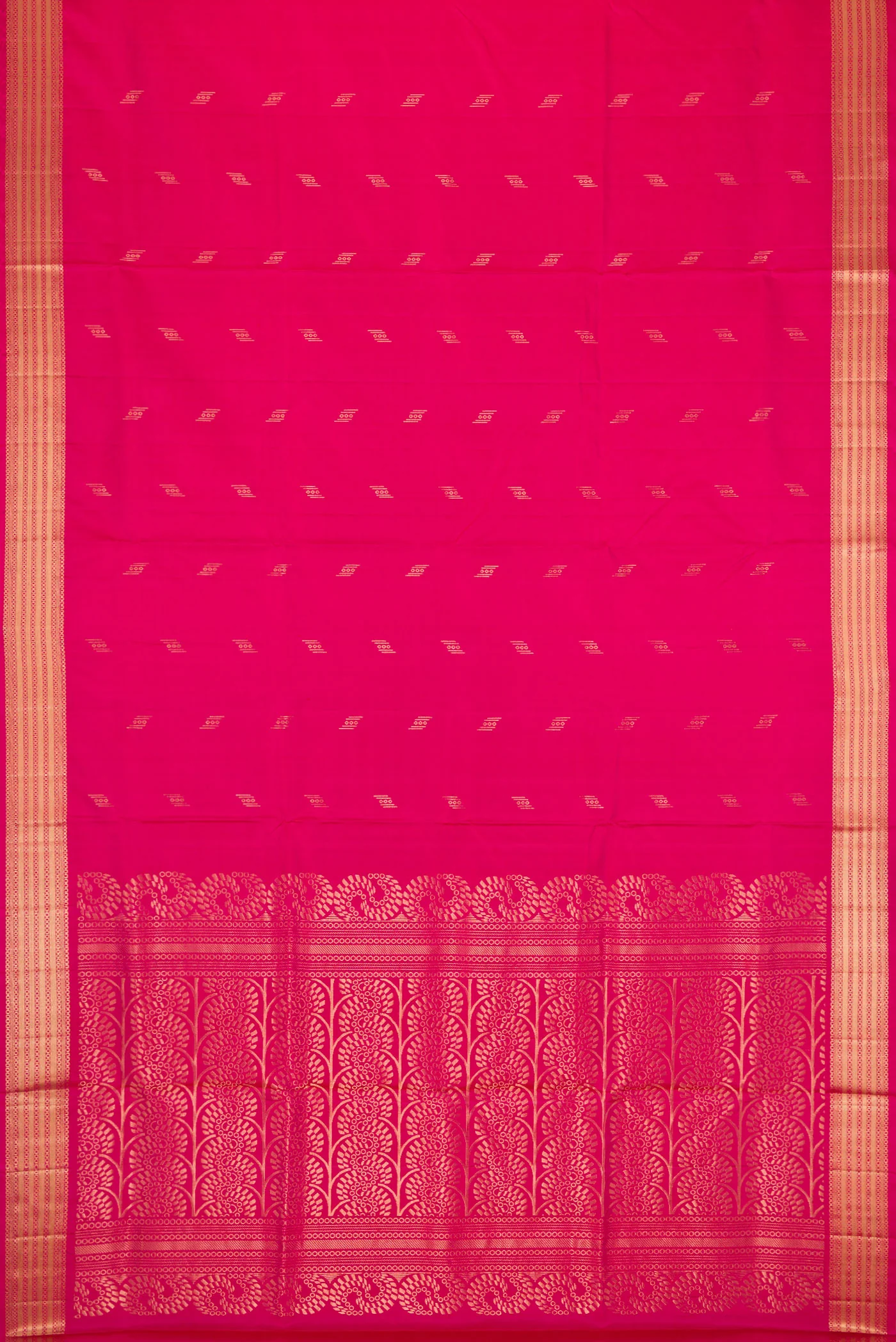 Pink Soft Silk Saree - Image 6