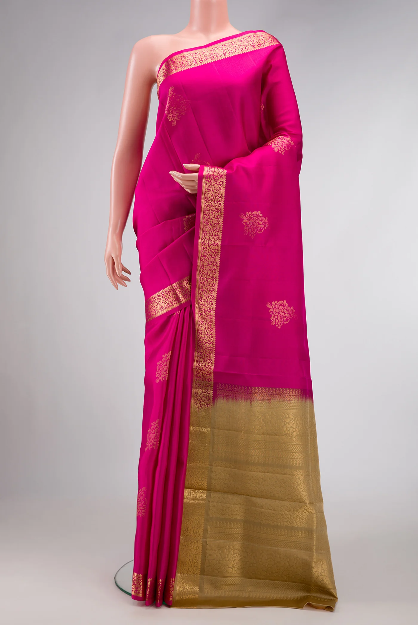 Pink Soft Silk Saree