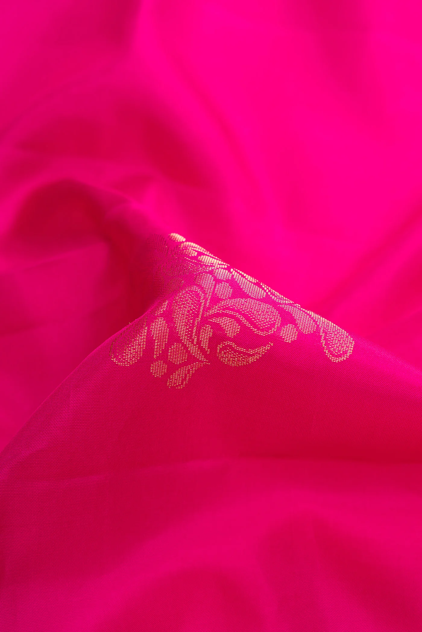 Pink Soft Silk Saree - Image 2