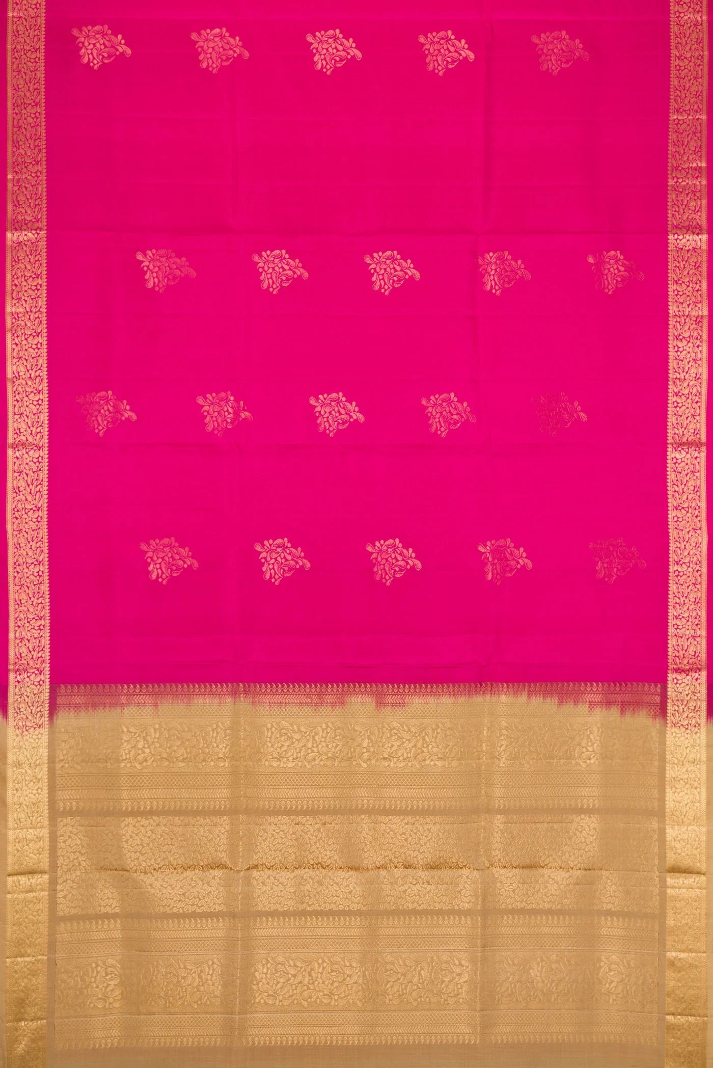 Pink Soft Silk Saree - Image 6