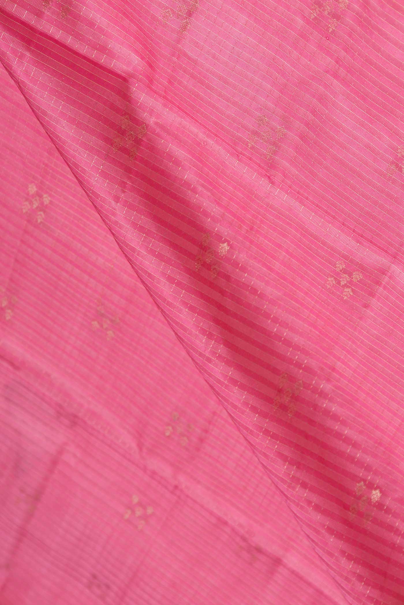 Pink Dual Tone Soft Silk Saree - Image 2