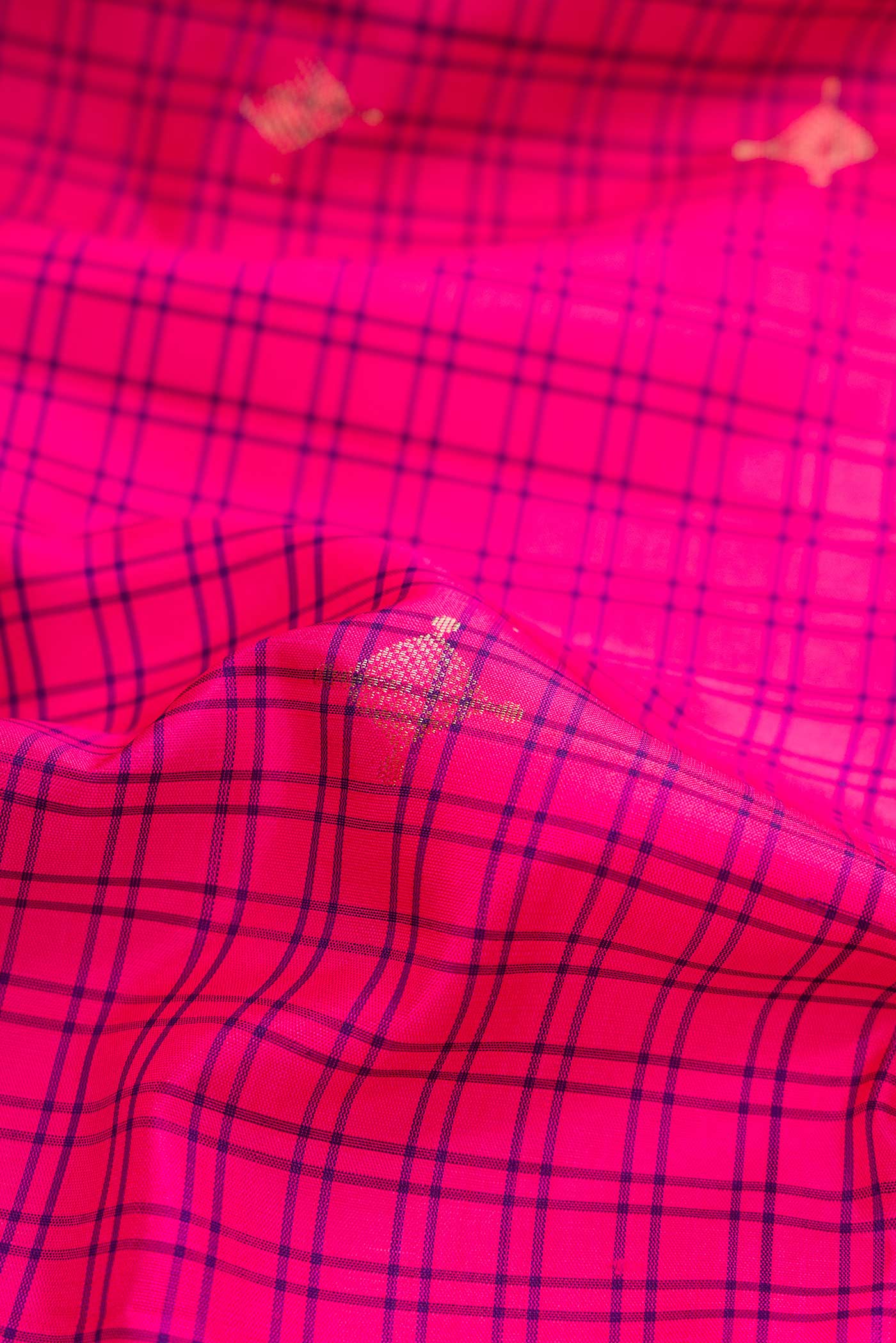 Pink Soft Silk Saree - Image 2