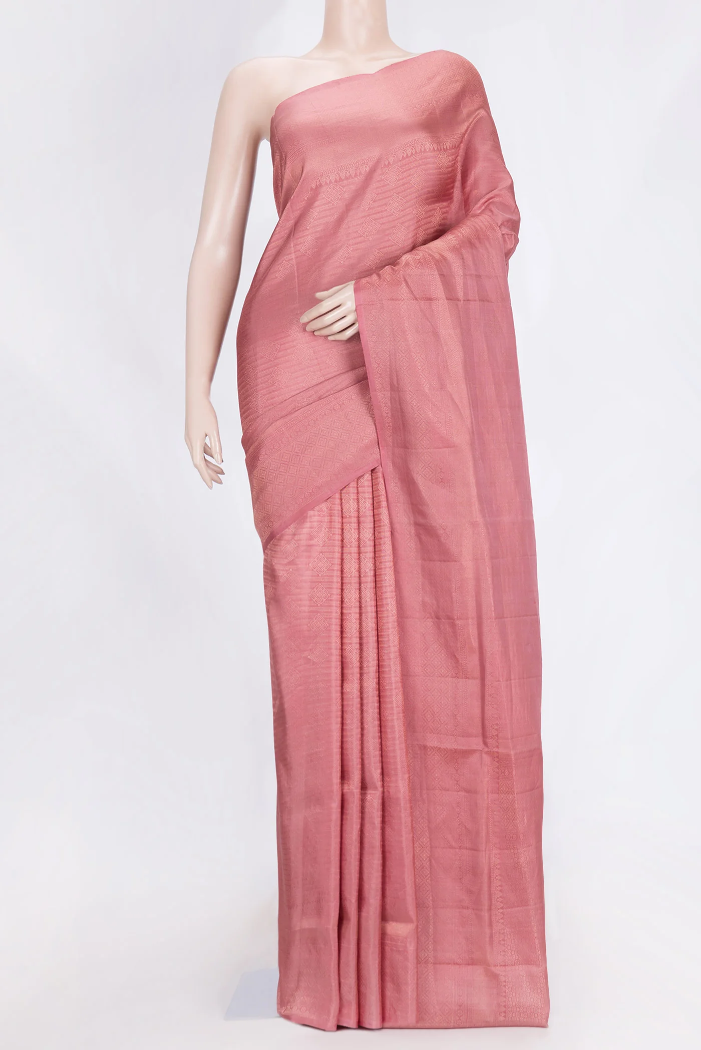 Coral Soft Silk Saree