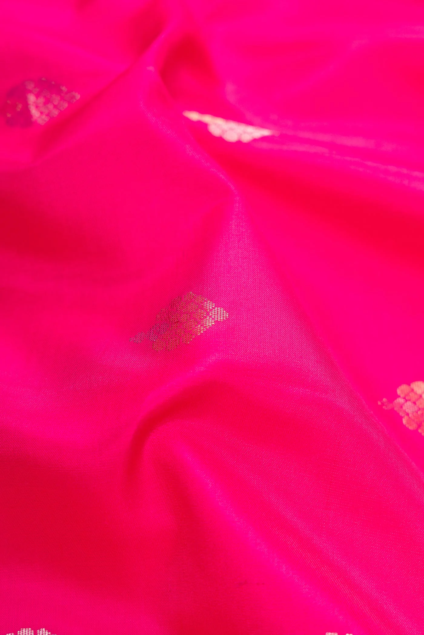 Pink Soft Silk Saree - Image 2