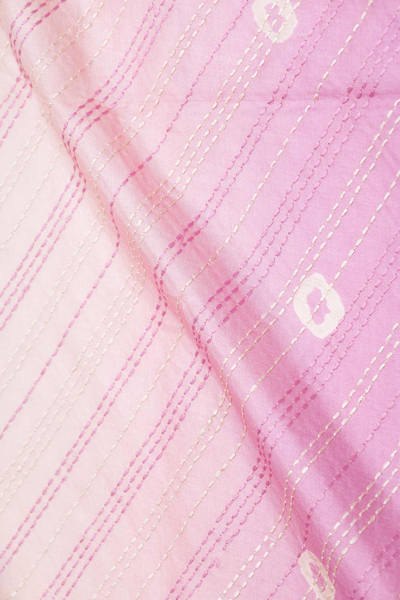 Multi Color Tussar Silk Saree - Image 2