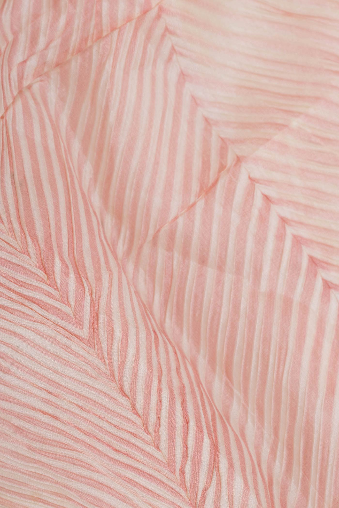 Pink Dual Tone Tussar Saree - Image 2