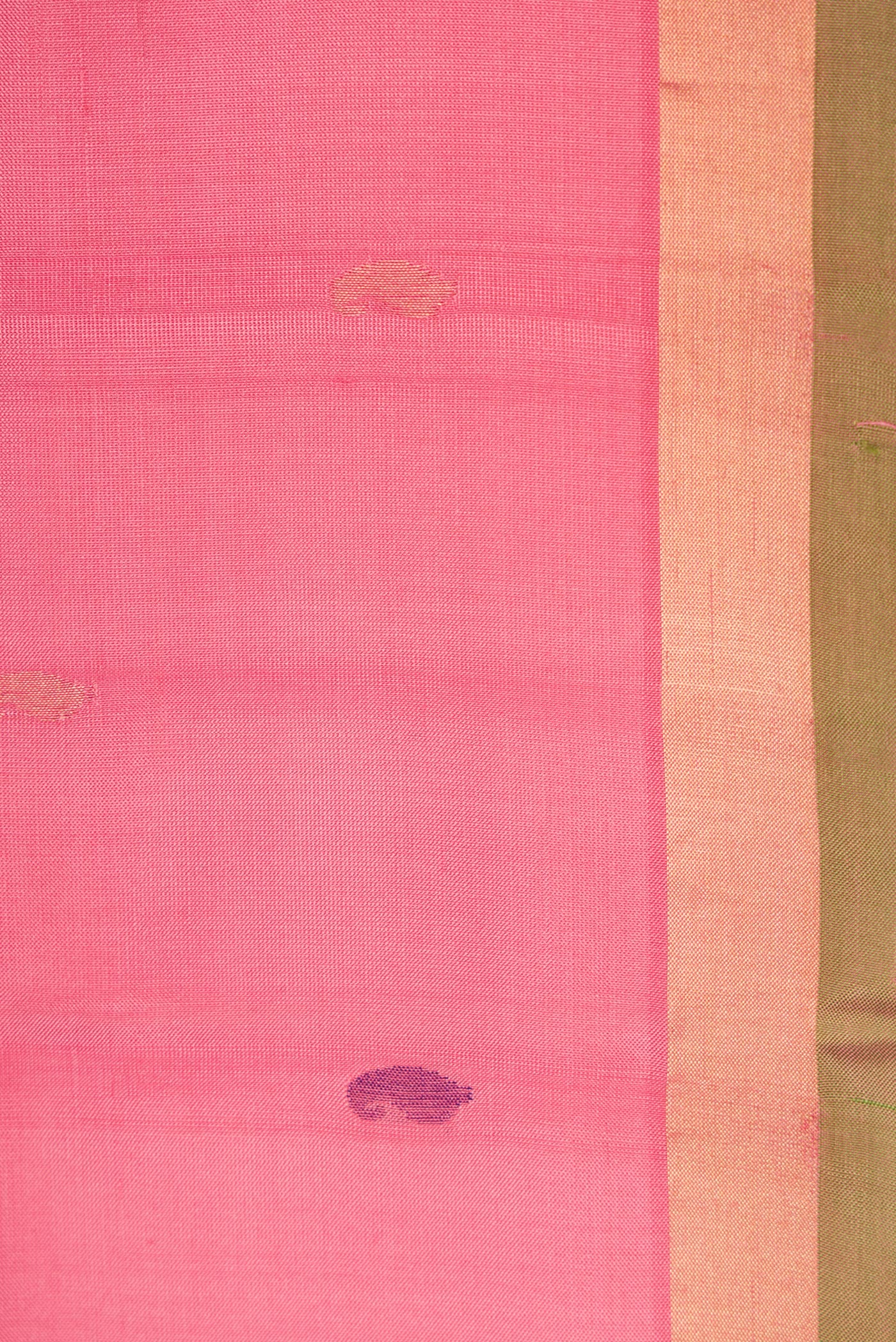 Rose pink Uppada Silk Saree - Image 3