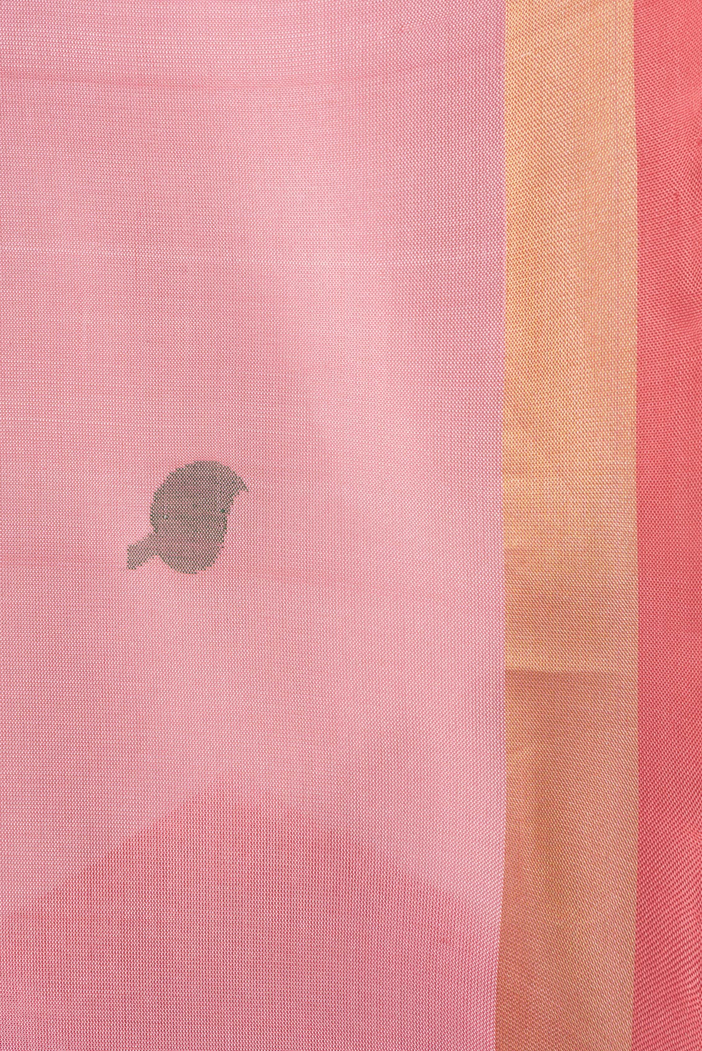 Rose pink Uppada Silk Saree - Image 3